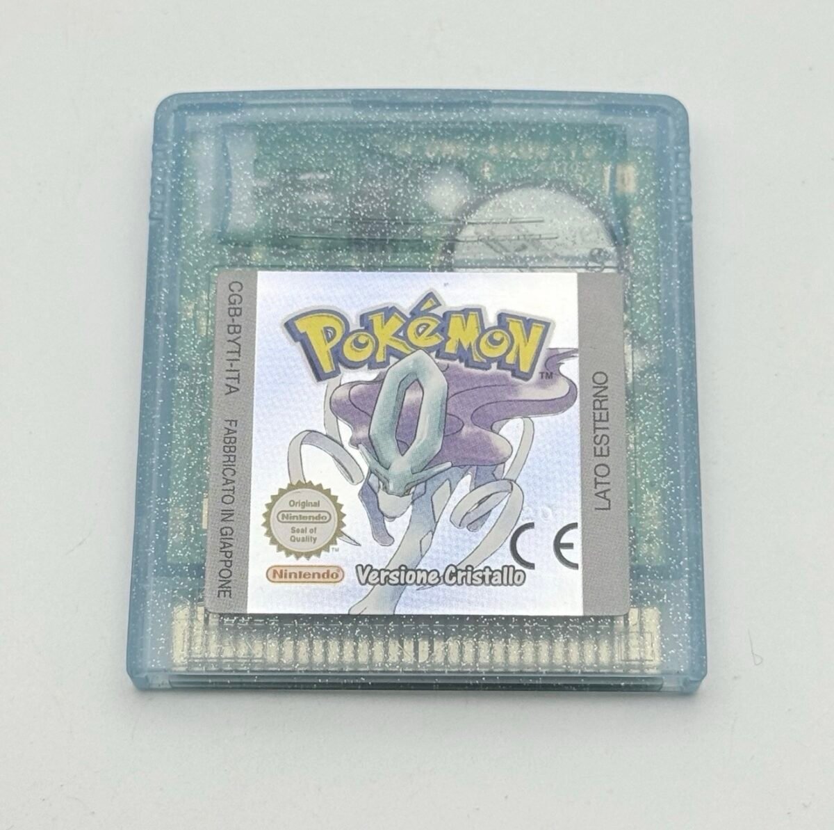 POKÉMON CRISTALLO 100% ORIGINALE E ITALIANO - BATTERIA NUOVA - ADESIVO PERFETTO +