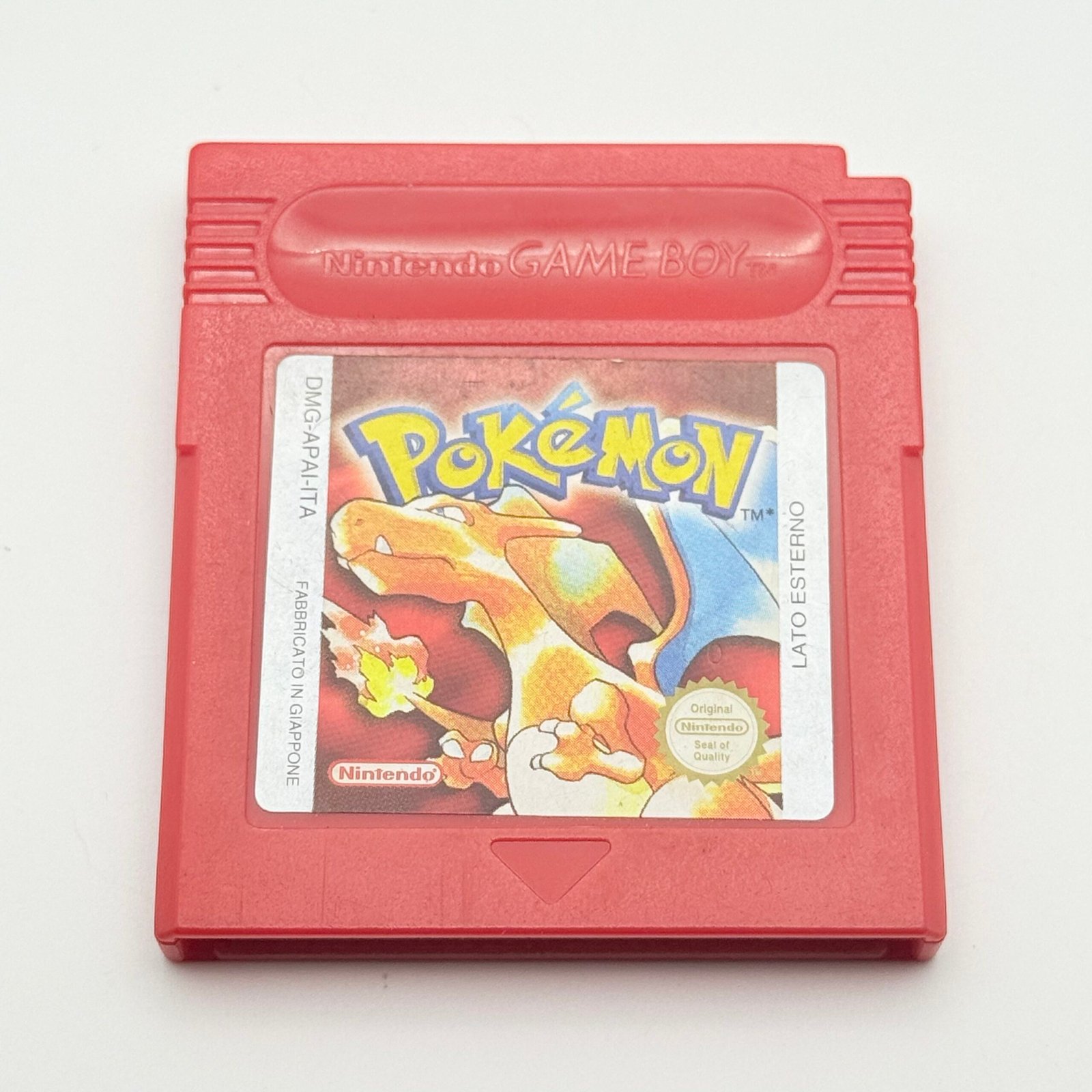 POKÉMON ROSSO GAME BOY - ORIGINALE ITA - BATTERIA ORIGINALE OK - ADESIVO OTTIMO