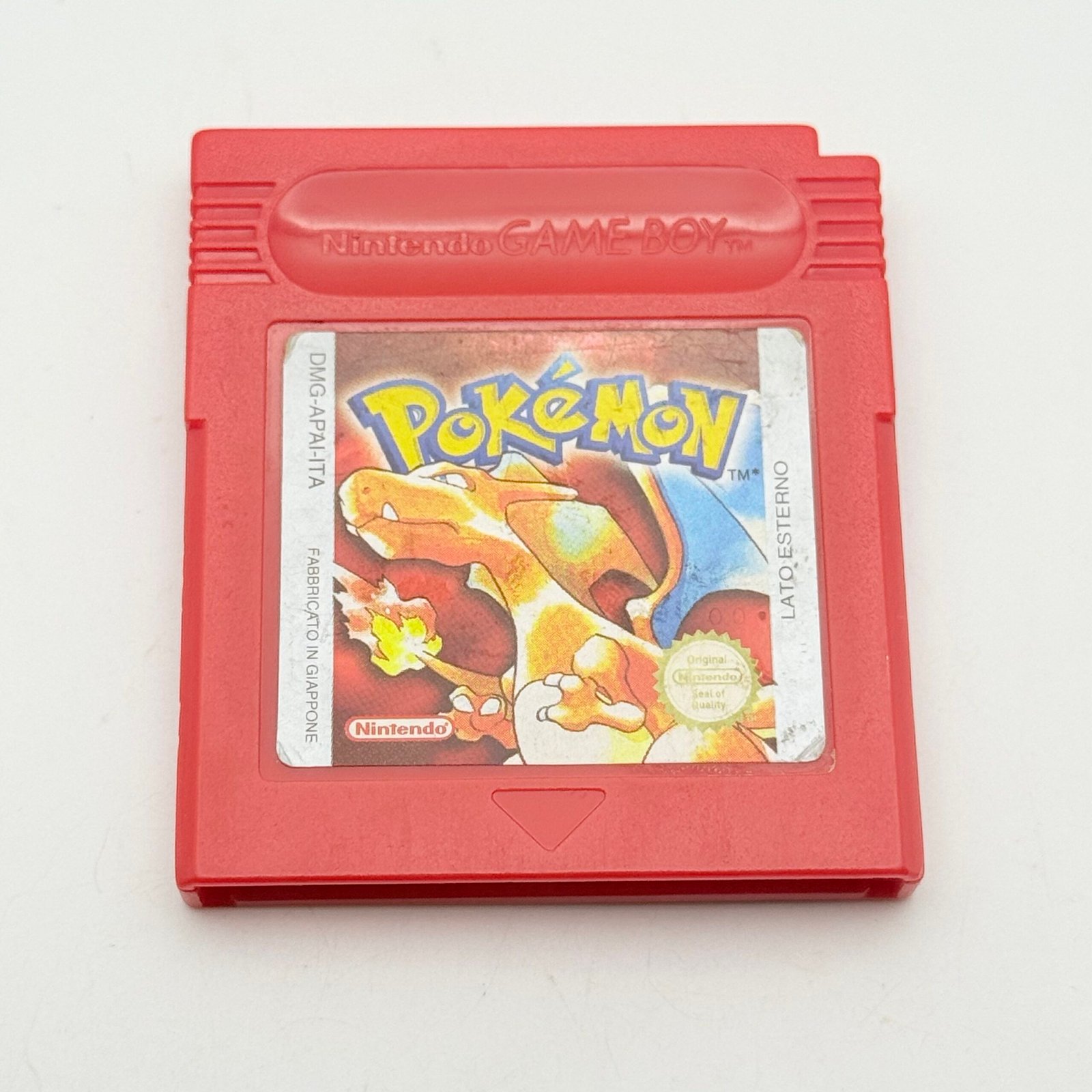 POKÉMON ROSSO GAME BOY - ORIGINALE ITA - BATTERIA ORIGINALE OK - ADESIVO BUONO