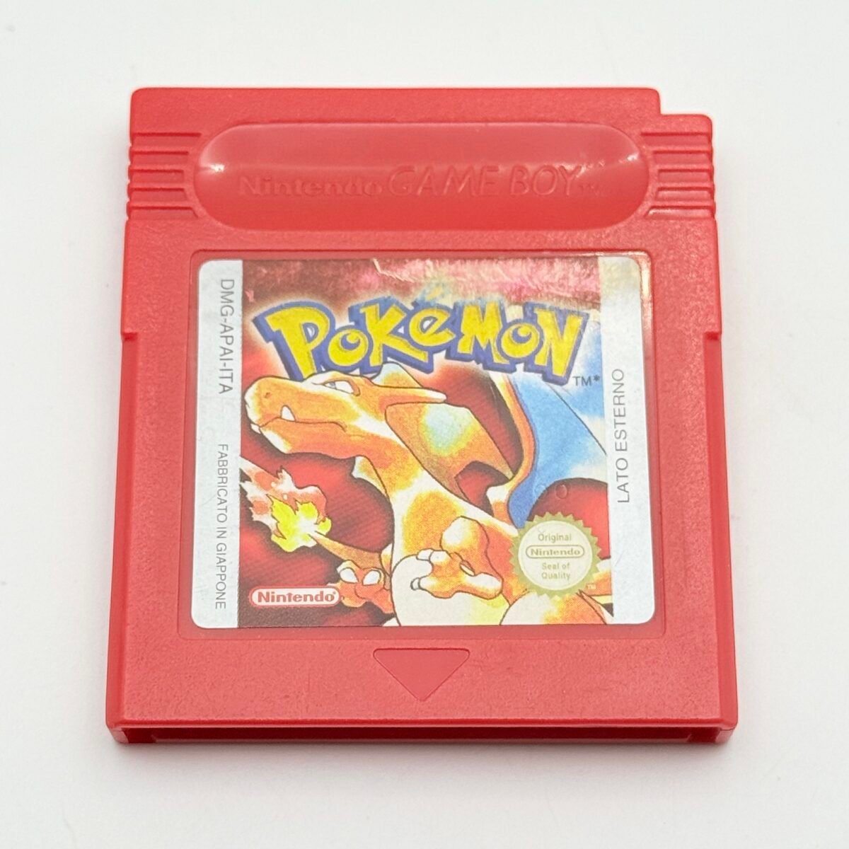 POKÉMON ROSSO GAME BOY - ORIGINALE ITA - BATTERIA ORIGINALE OK - ADESIVO BUONO