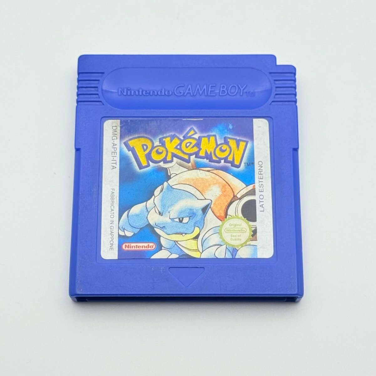 POKEMON BLU GAME BOY - 100% ORIGINALE ITA - BATTERIA INTERNA OK - ADESIVO OTTIMO