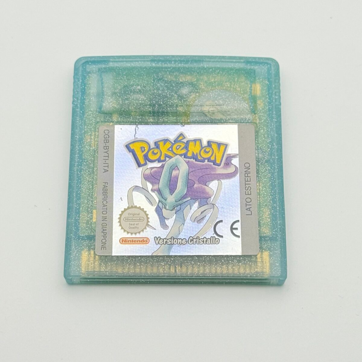POKÉMON CRISTALLO 100% ORIGINALE - ITA - BATTERIA NUOVA - ADESIVO OTTIMO