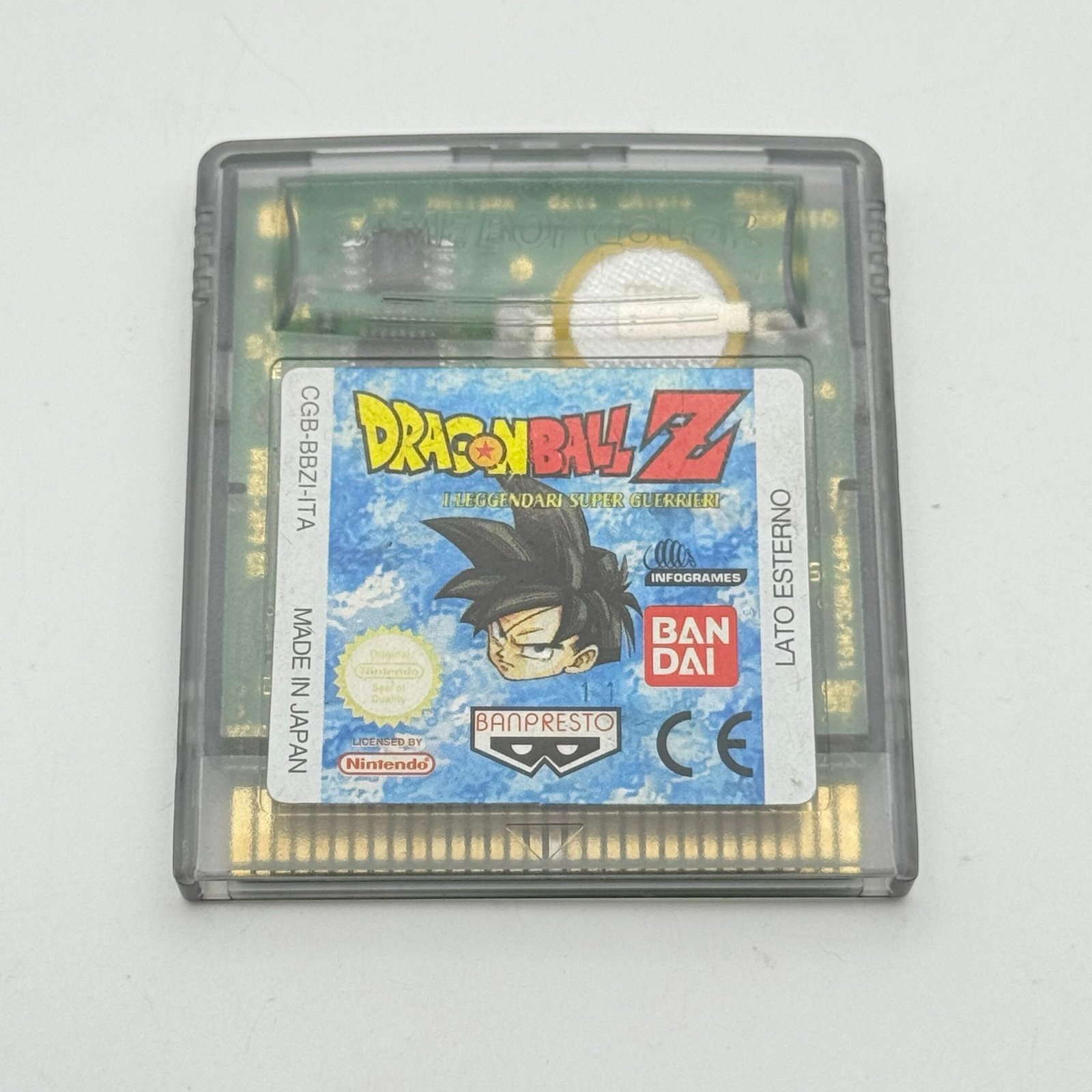 DRAGONBALL Z I LEGGENDARI SUPER GUERRIERI - GAME BOY COLOR - 100% ORIGINALE - PAL ITA - BATTERIA NUOVA