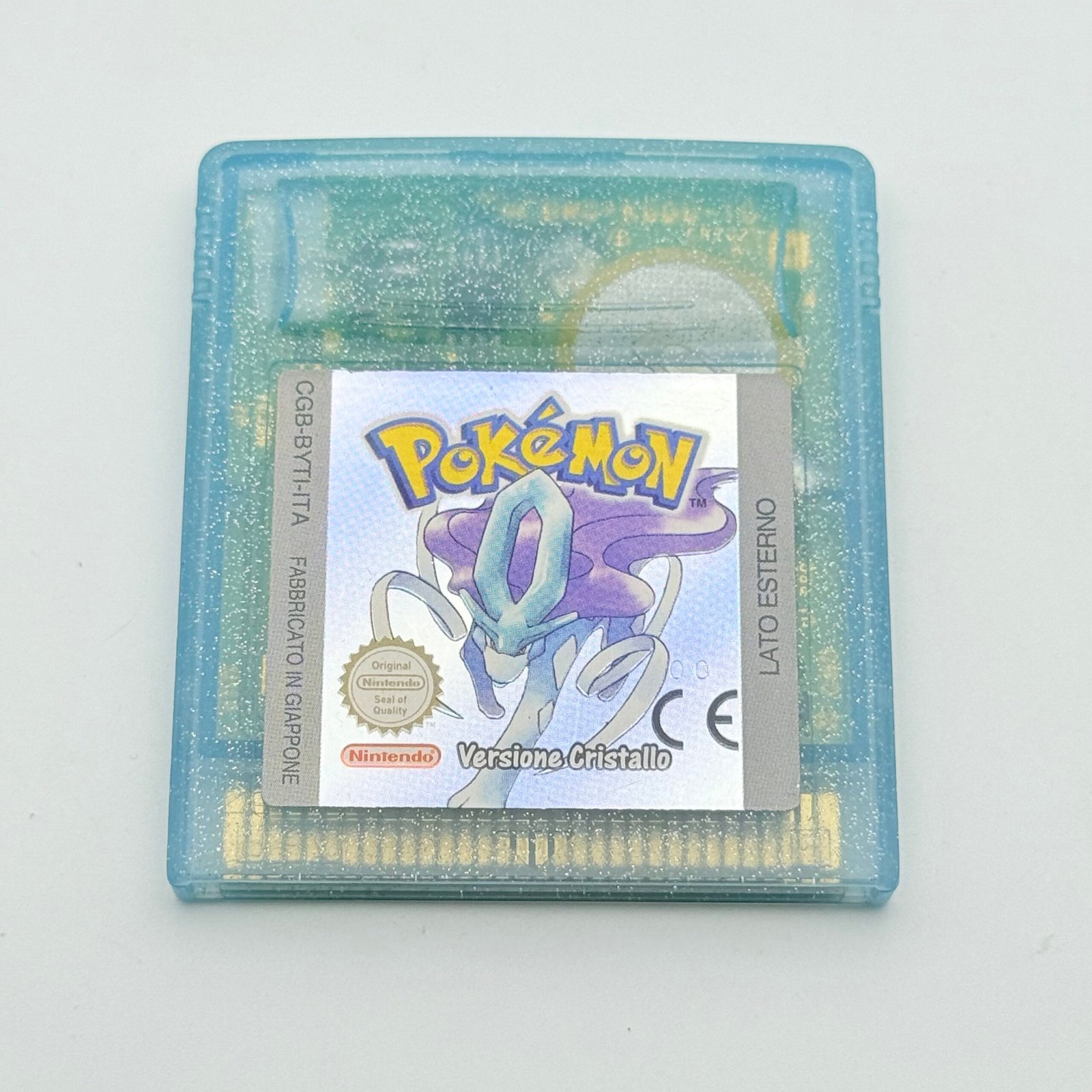 POKÉMON CRISTALLO 100% ORIGINALE - ITA - BATTERIA NUOVA - ADESIVO OTTIMO