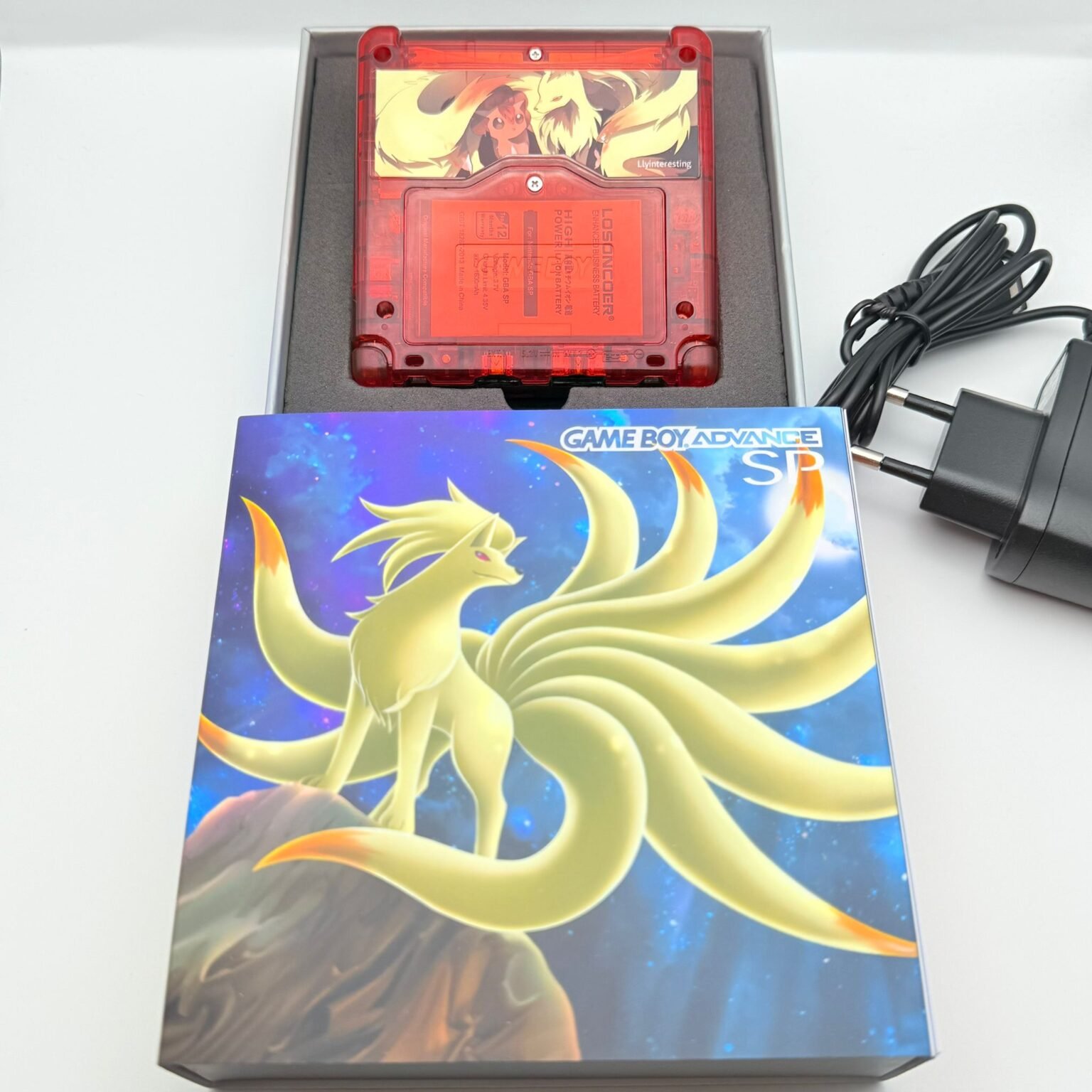 Vulpix Mod Game Boy Advance SP - IPS V4 - Pokémon Vulpix & Ninetales | Game Boy ...