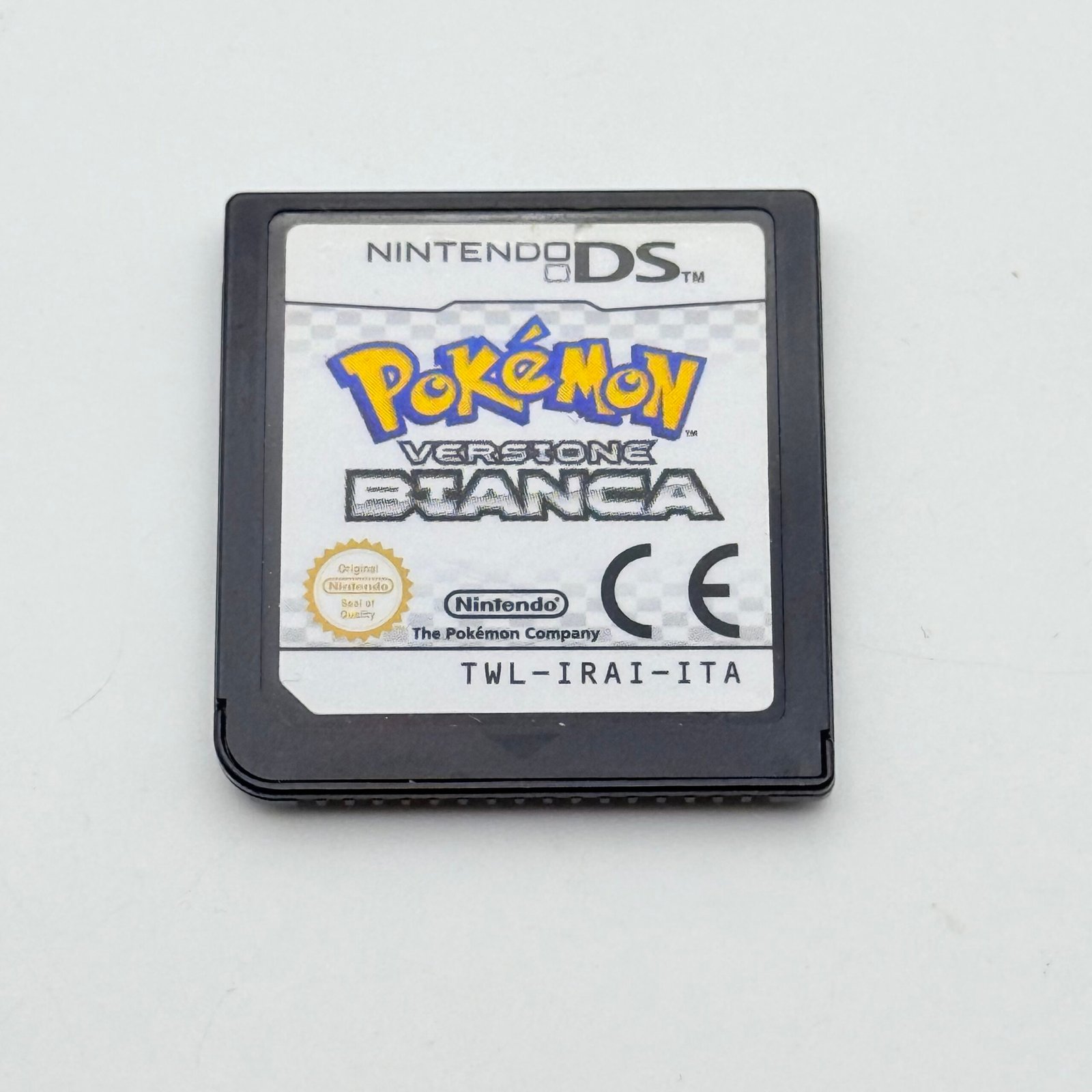 POKÉMON VERSIONE BIANCA - 100% ORIGINALE ITA - SOLO SCHEDINA - ITALIANO -TESTATO
