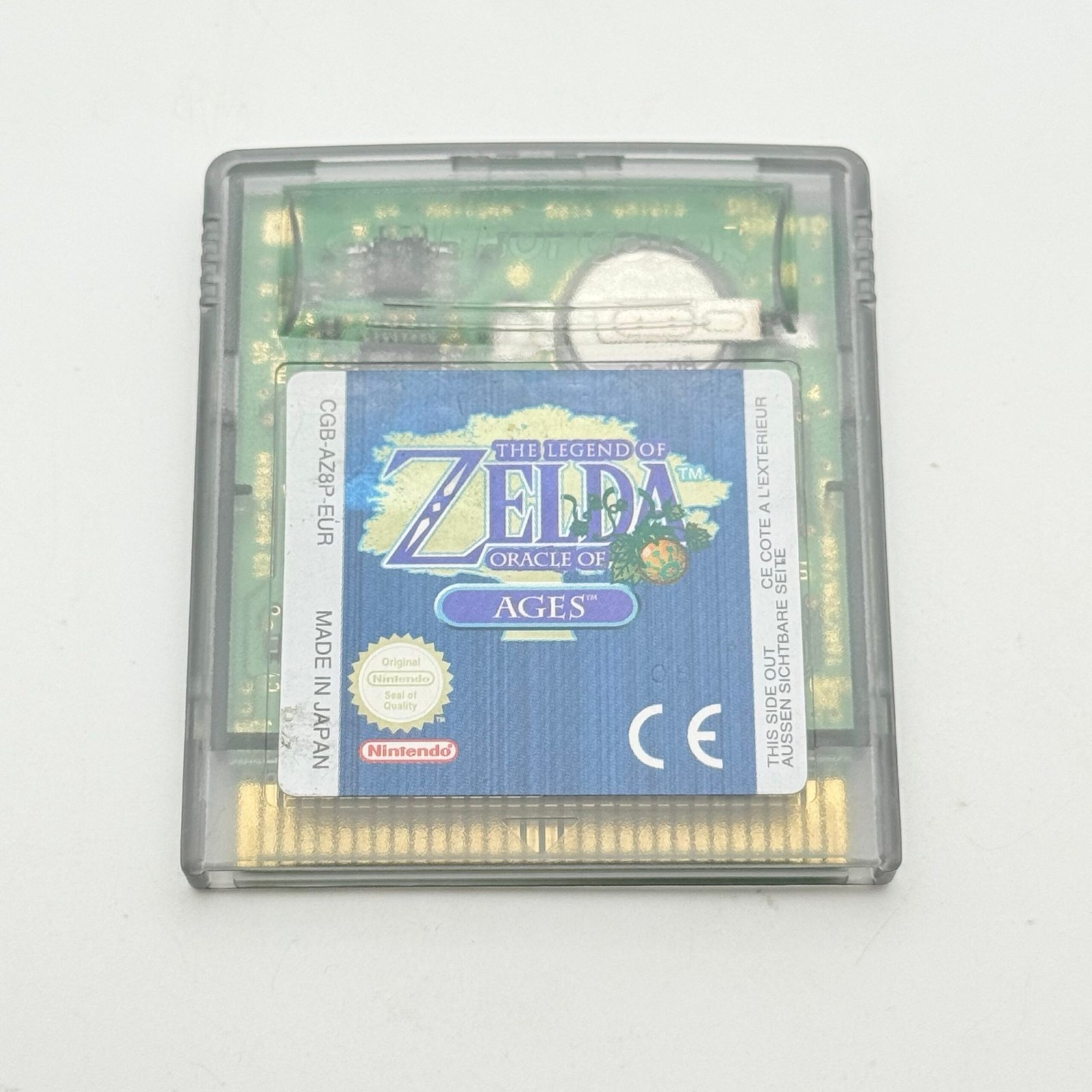 THE LEGEND OF ZELDA ORACLE OF AGES - GAME BOY - ORIGINALE PAL - BATTERIA NUOVA