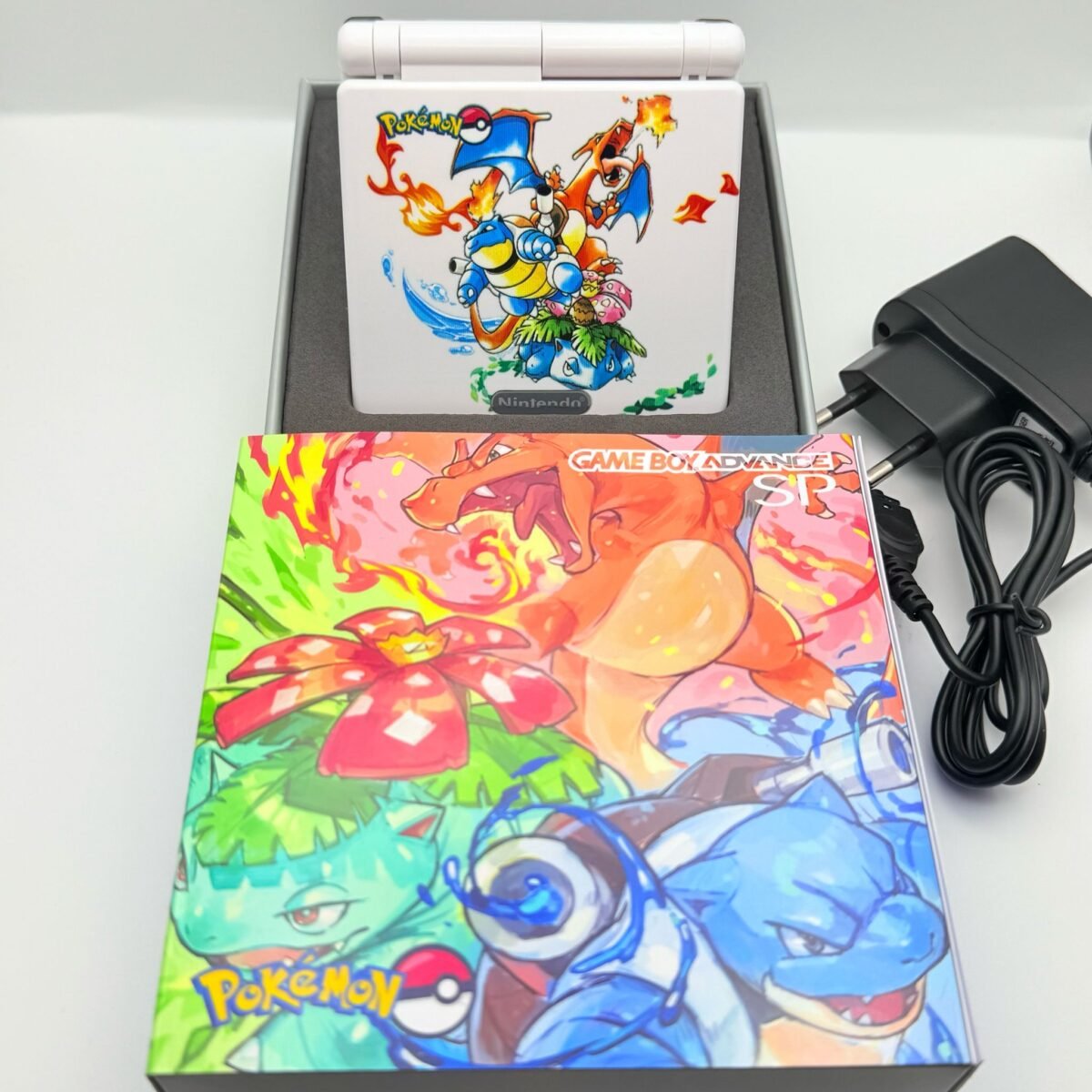 Game Boy Advance SP - IPS V4 - Pokémon 3 Starter 1. Gen Evoluzioni
