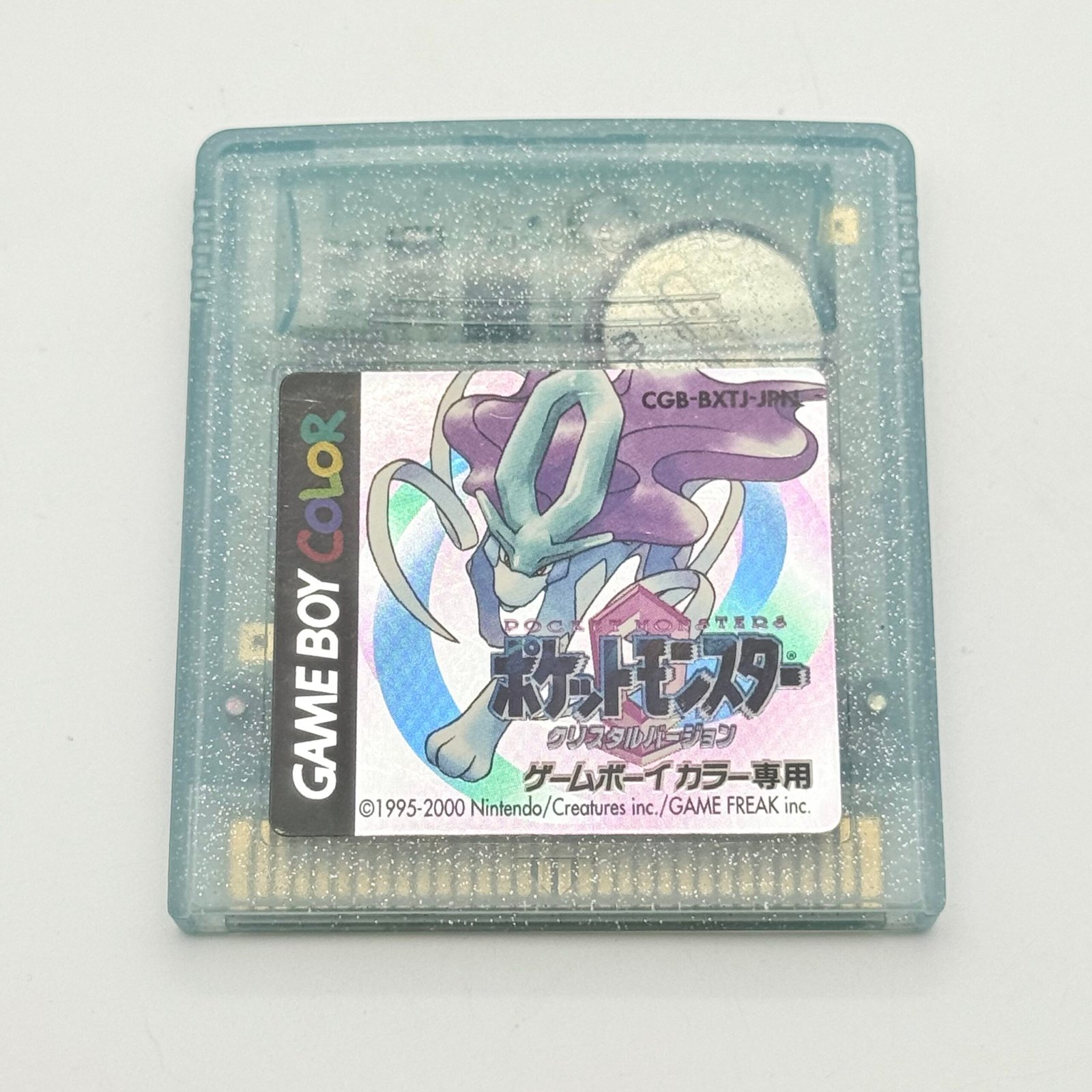 POKEMON CRYSTAL - CRISTALLO GAME BOY - ORIGINALE JAP - BATTERIA NUOVA - GIAPPONESE