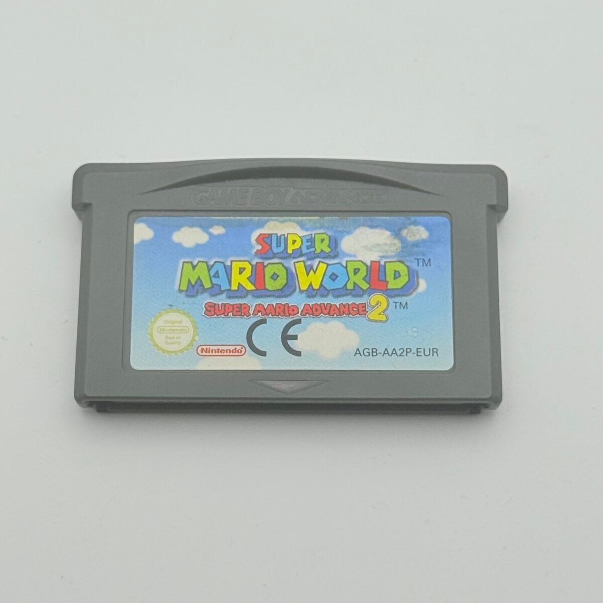 SUPER MARIO ADVANCE 2 MARIO WORLD - NINTENDO GAME BOY ADVANCE -100% ORIGINALE