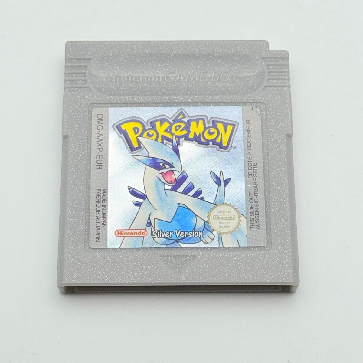 POKEMON SILVER GAME BOY COLOR - 100% ORIGINAL PAL EUR - NEW BATTERY - ENGLISCH -