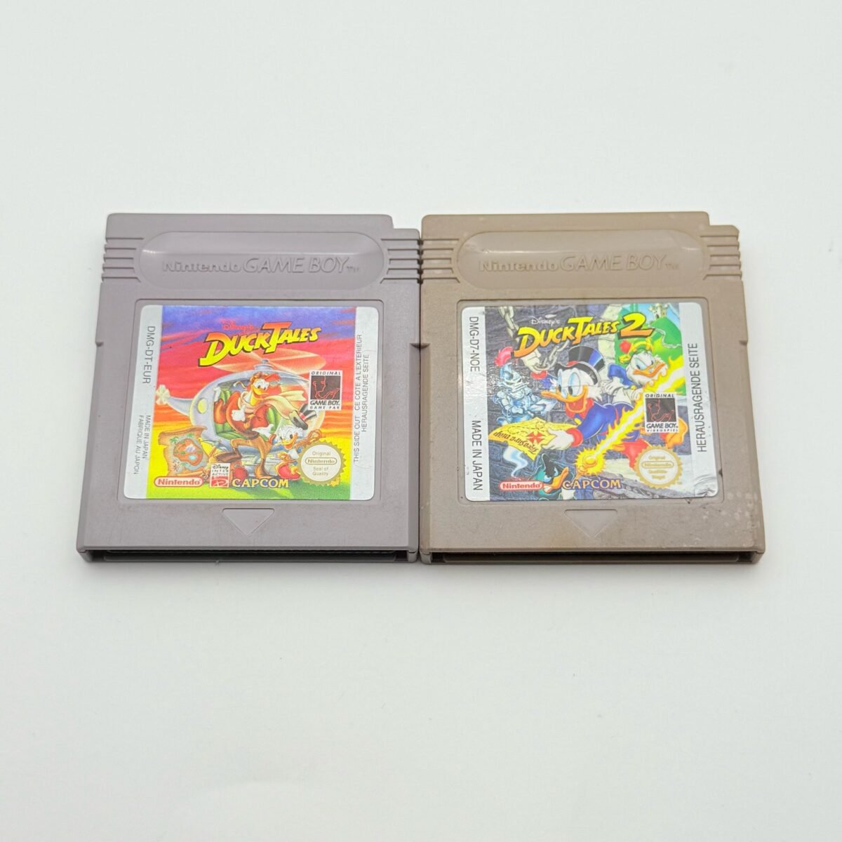 DUCK TALES 1 + 2 PER NINTENDO GAME BOY CLASSIC - 100% ORIGINALE - PAL EUR - NOE