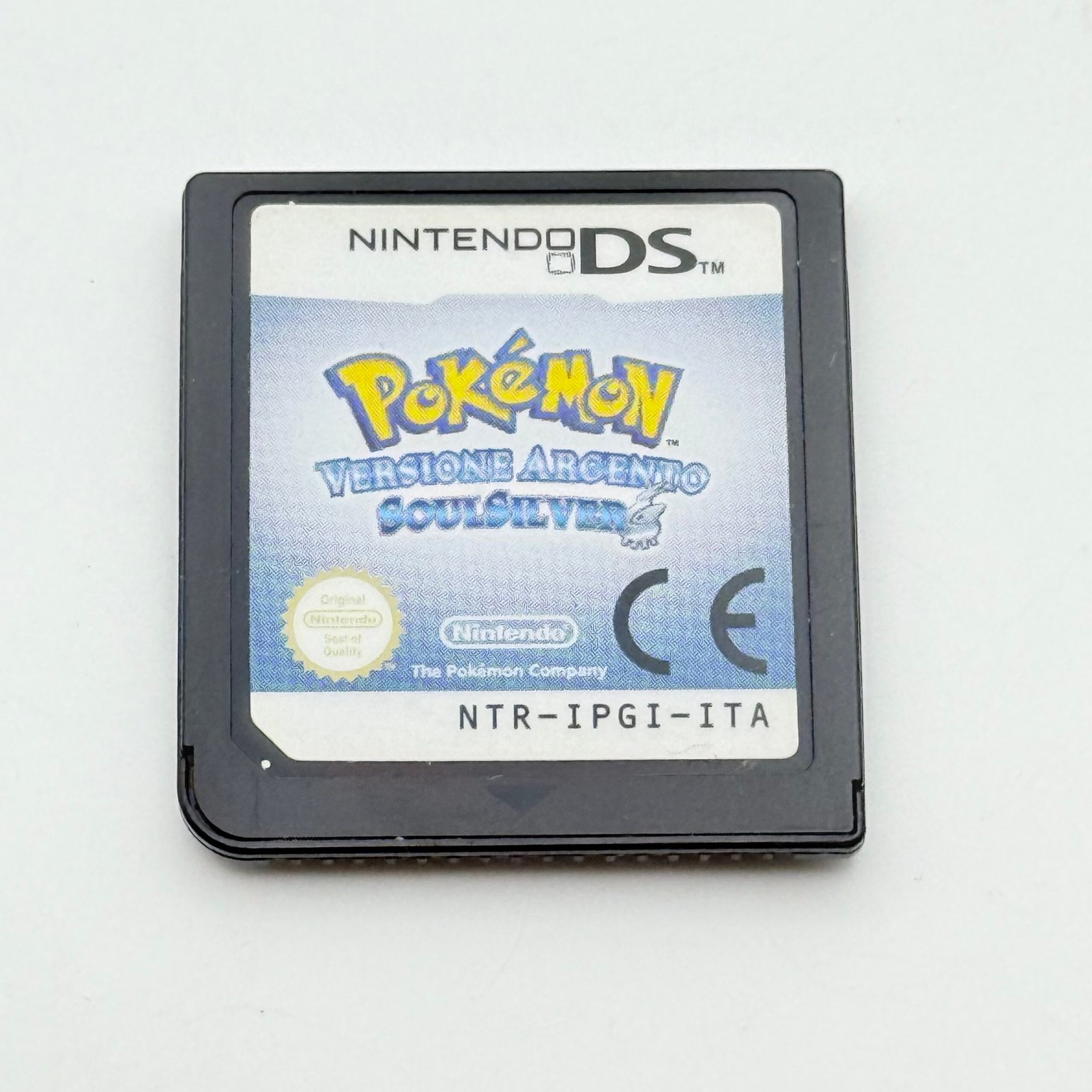 POKÉMON SOUL SILVER - ARGENTO- ITA - NINTENDO DS - SOLO CARTUCCIA - 100% ORIGINALE