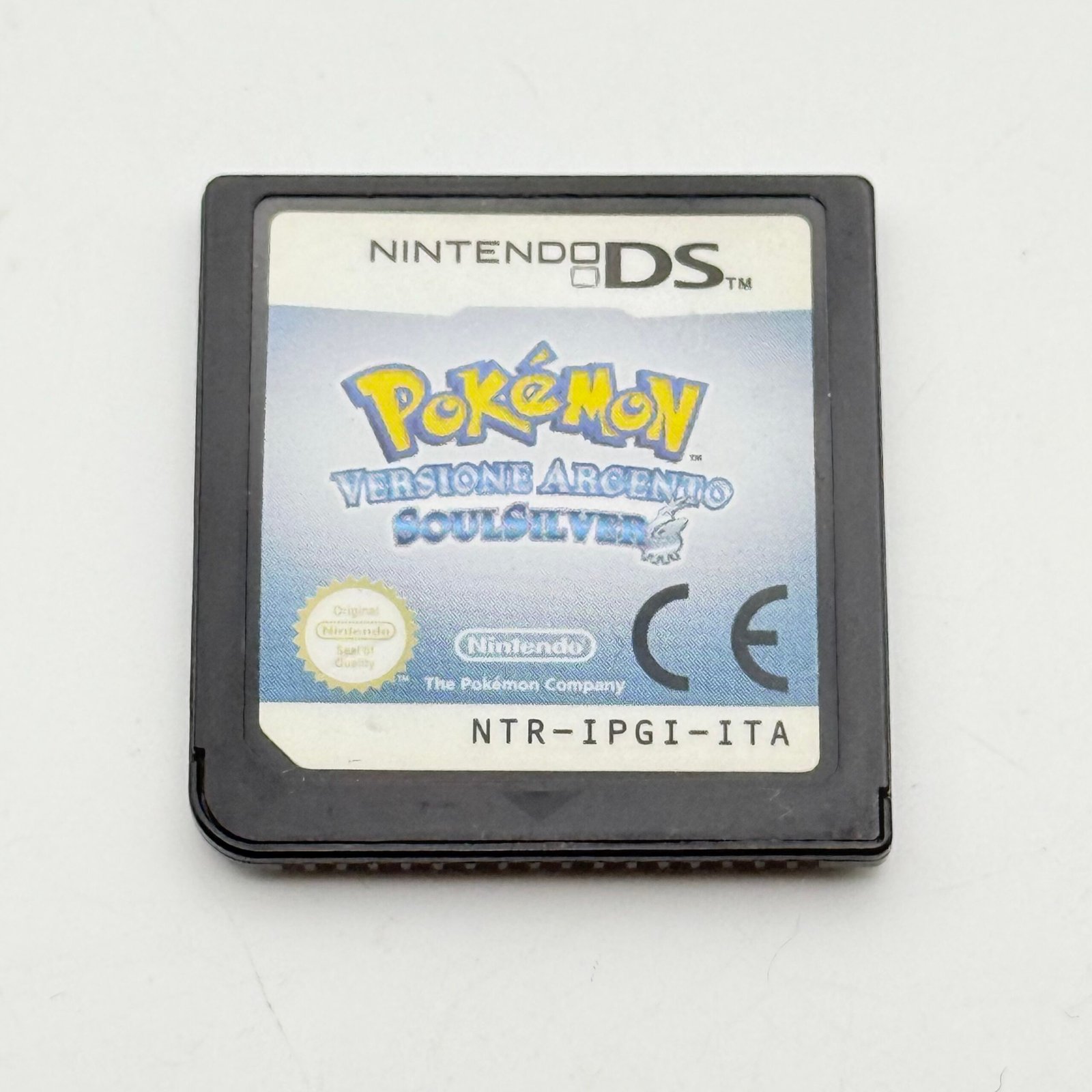 POKÉMON SOUL SILVER - ARGENTO- ITA - NINTENDO DS - SOLO CARTUCCIA - 100% ORIGINALE