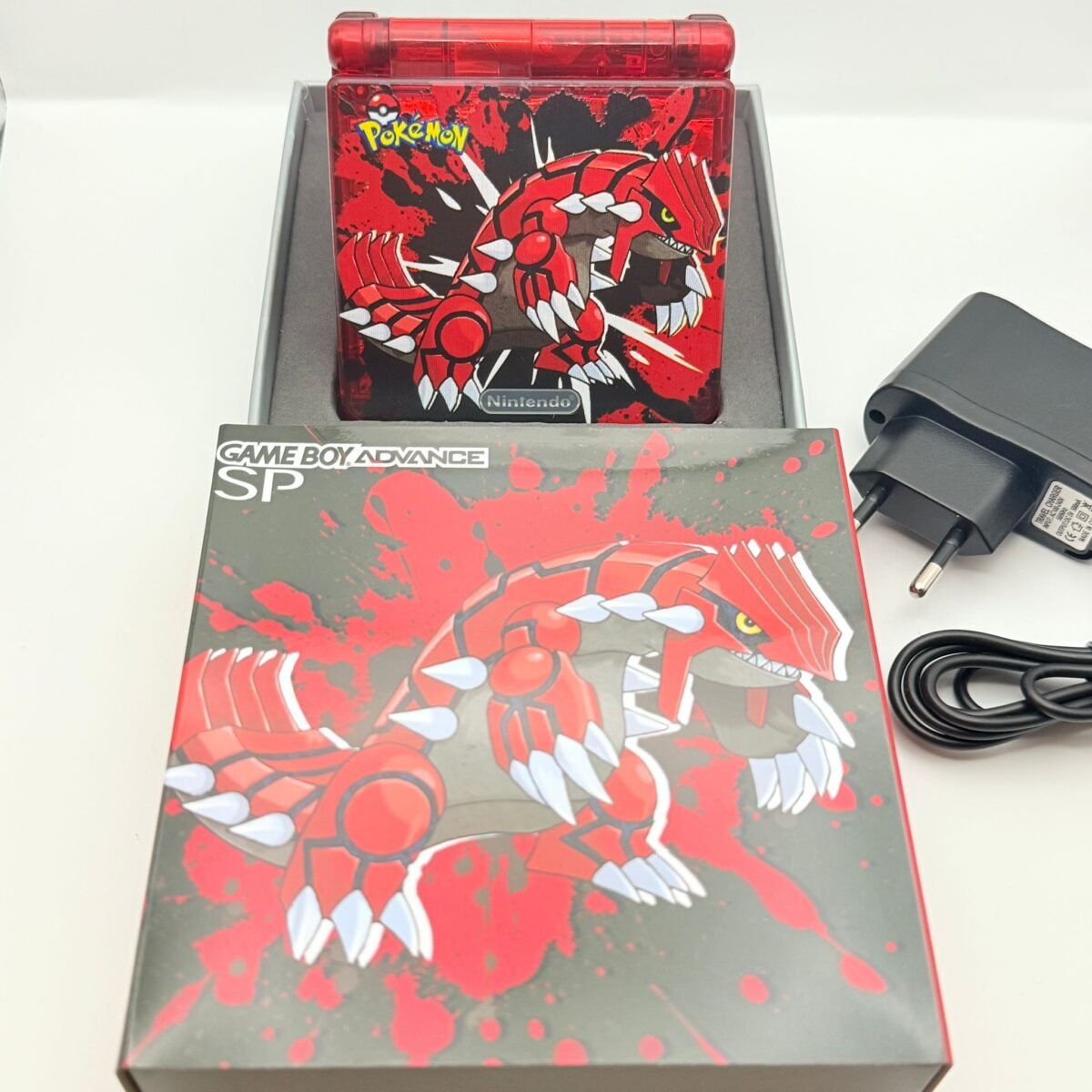 Game Boy Advance SP - IPS V4 - Pokémon Groudon