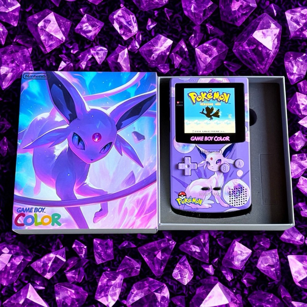 Game Boy Color - IPS V3 - Pokémon Espeon