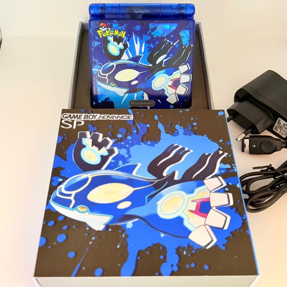 Game Boy Advance SP - IPS V4 - Pokémon Kyogre