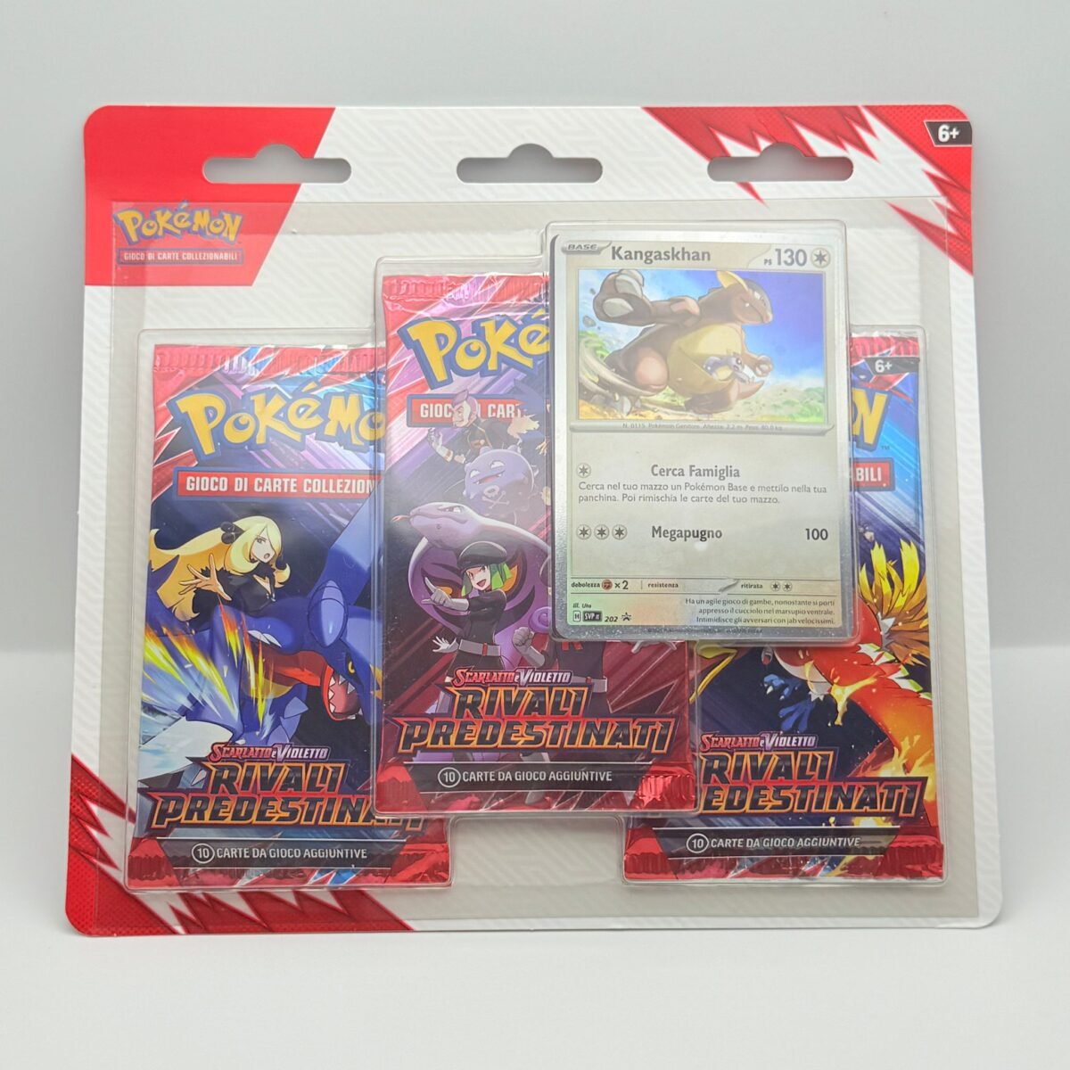 🇮🇹 POKEMON - RIVALI PREDESTINATI - BLISTER DA 3 BUSTE - SIGILLATO - ITA -NUOVO