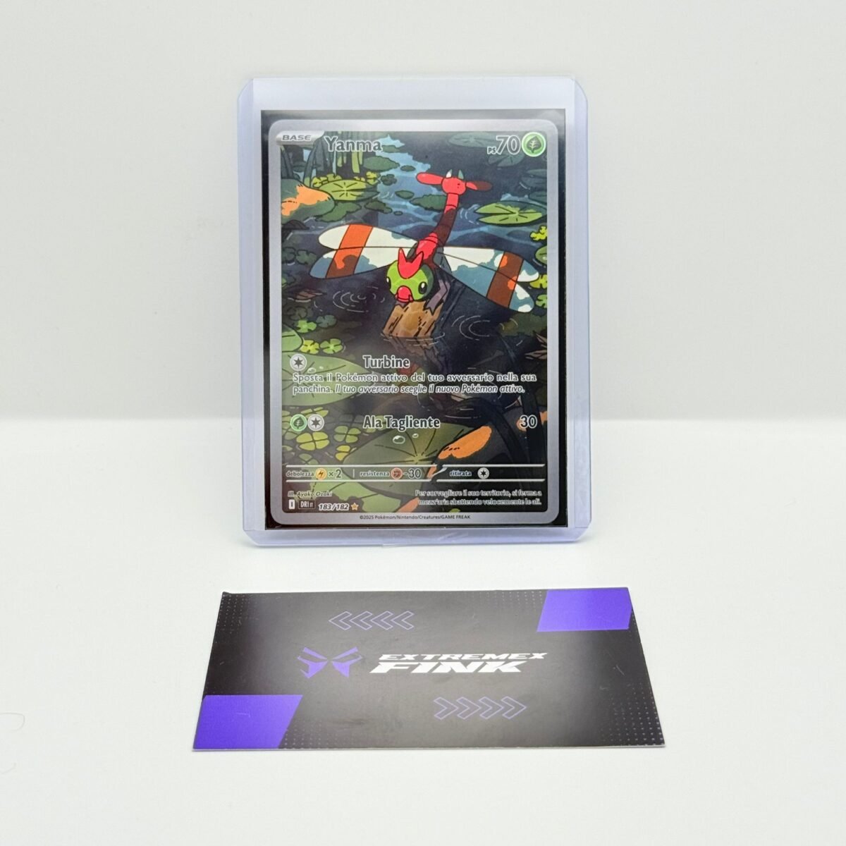 CARTA POKEMON CARD - YANMA 183/182 - ITA - RIVALI PREDESTINATI - NEAR MINT