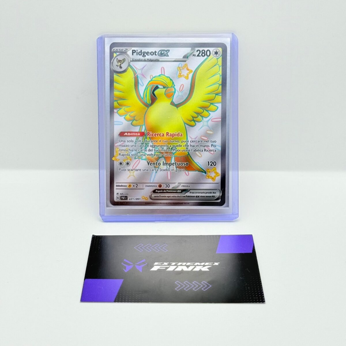 CARTA POKEMON - PIDGEOT 221/091 - DESTINO DI PLADEA - ITA - NEAR MINT