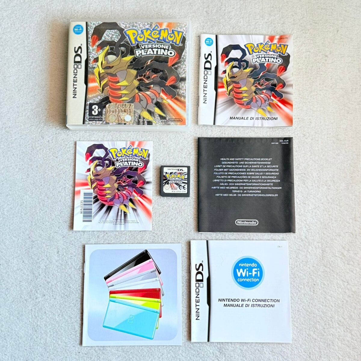 POKÉMON PLATINO - ITA - NINTENDO DS - CON SCATOLA E LIBRETTI - 100% ORIGINALE E TESTATO