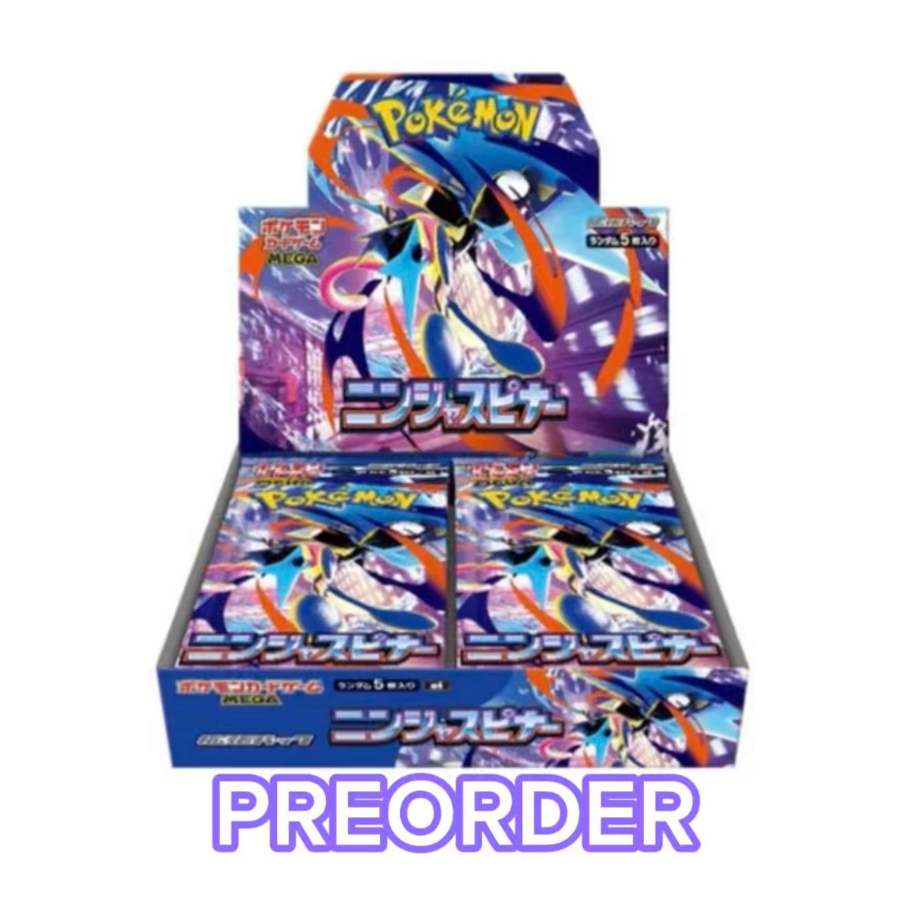 !! PREORDER !! POKEMON NINJA SPINNER / CHAOS RISING BOX M4 - JAP - SPEDIZIONE GARANTITA IL 23.03