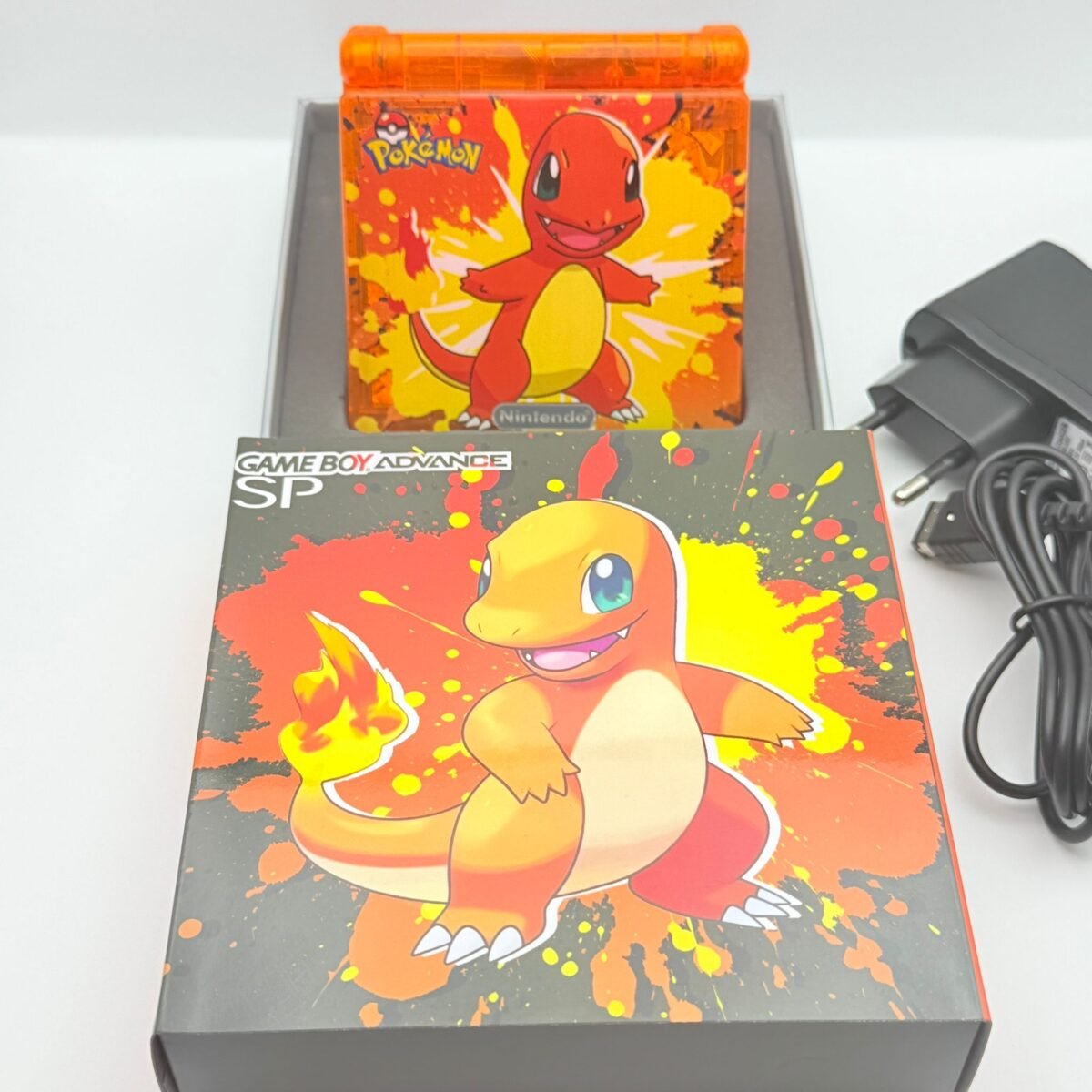 Game Boy Advance SP - IPS V4 - Pokémon Charmander