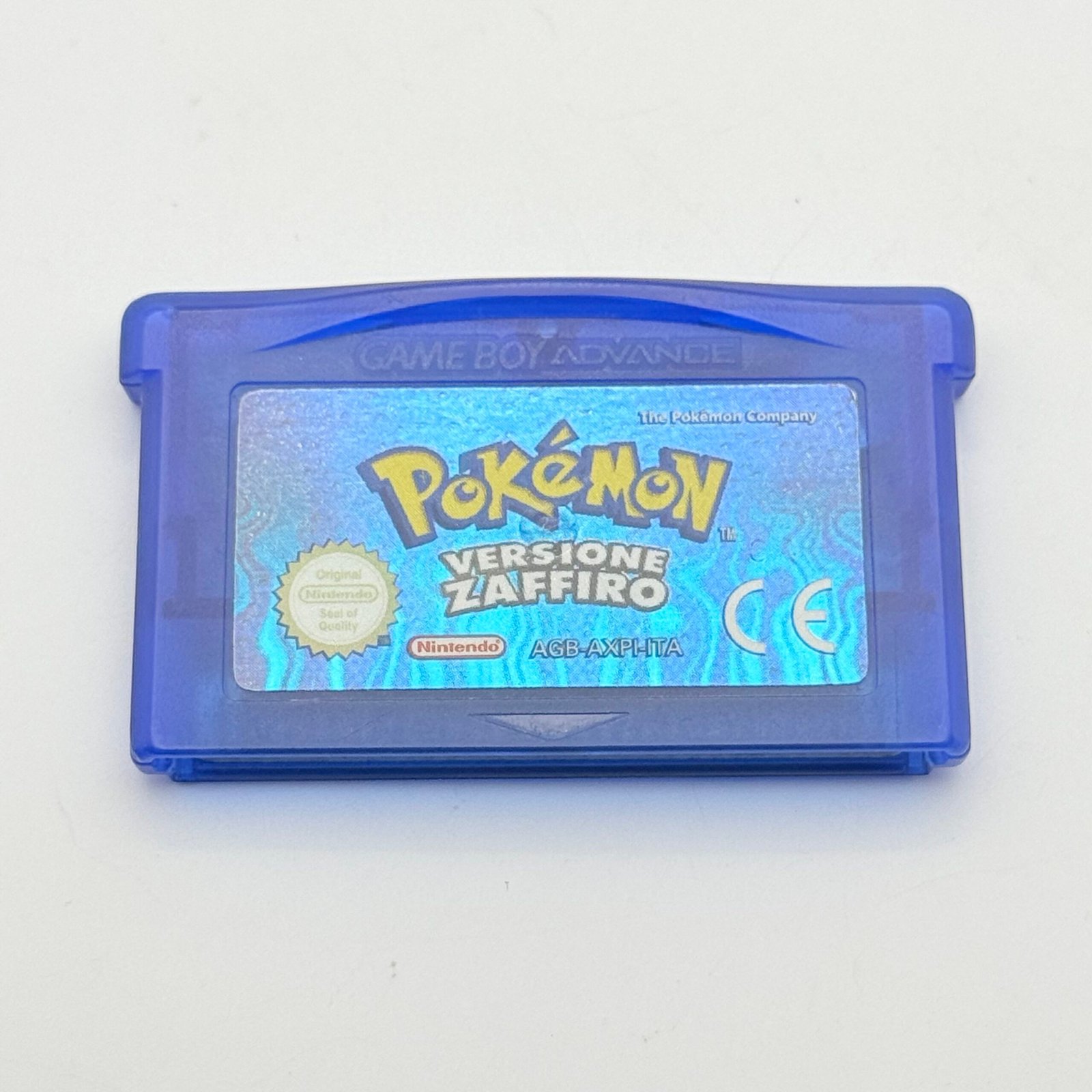 POKÉMON ZAFFIRO GAME BOY - ORIGINALE ITALIANO -BATTERIA NUOVA- ADESIVO OTTIMO