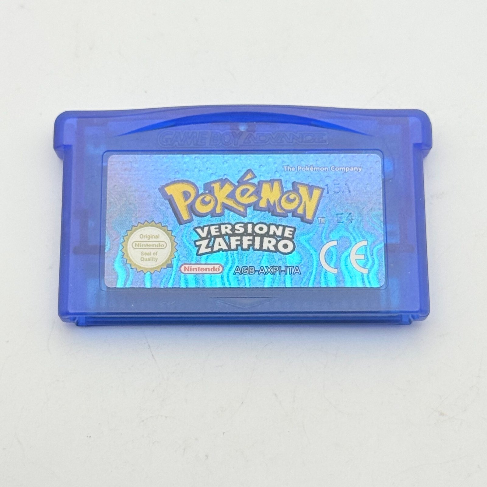 POKÉMON ZAFFIRO GAME BOY - ORIGINALE ITALIANO -BATTERIA NUOVA- ADESIVO PERFETTO