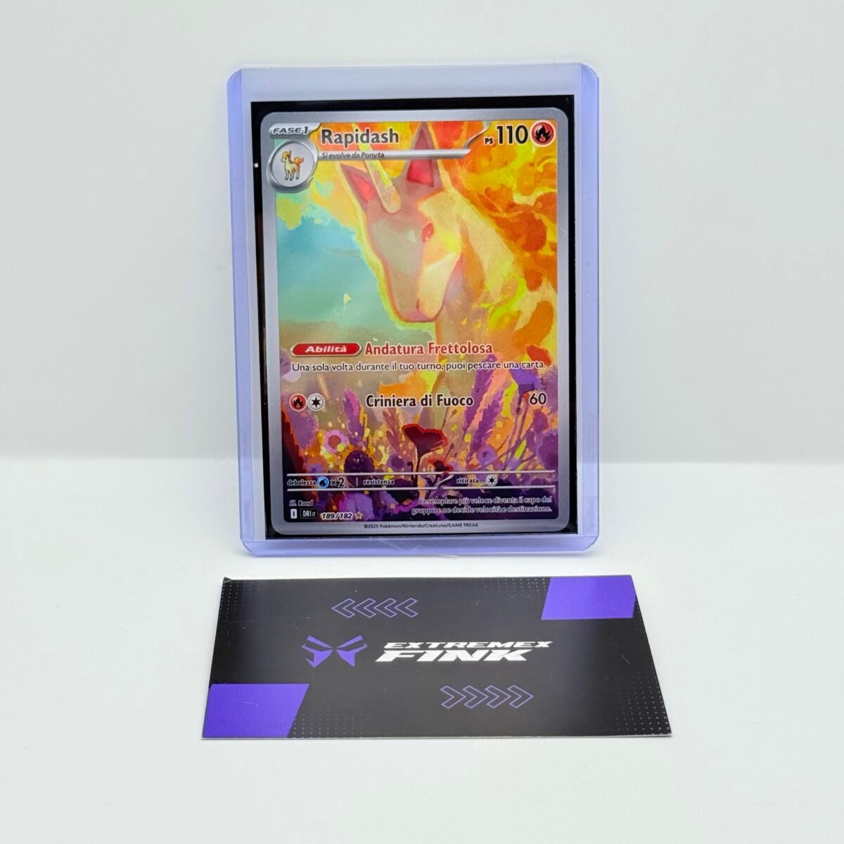 CARTA POKEMON CARD - RAPIDASH 189/182 - ITA - RIVALI PREDESTINATI