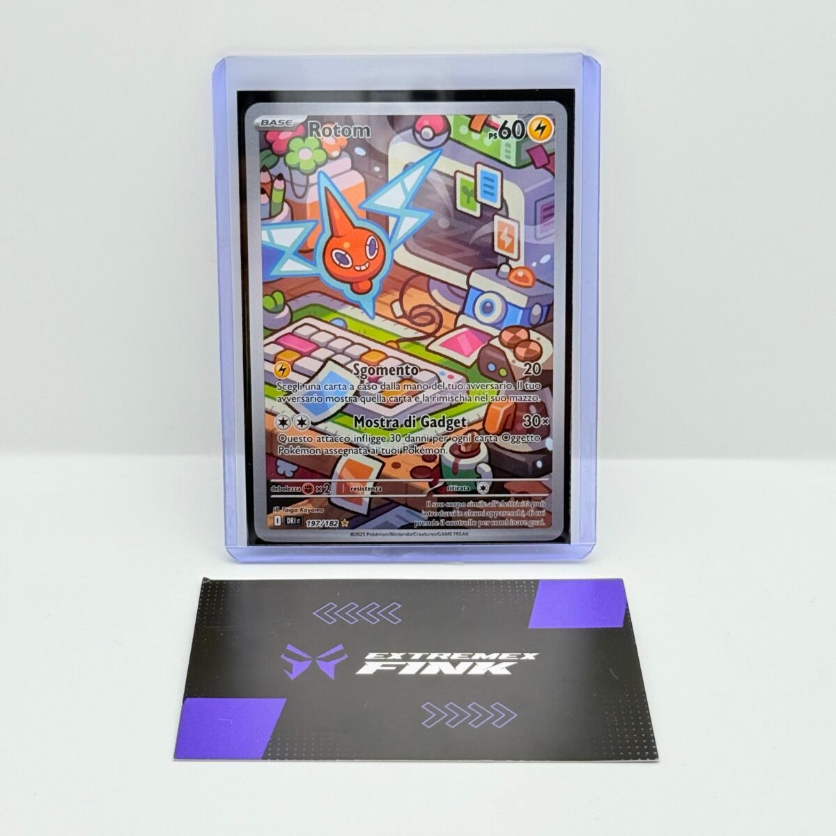 CARTA POKEMON CARD - ROTOM 197/182 - ITA - RIVALI PREDESTINATI