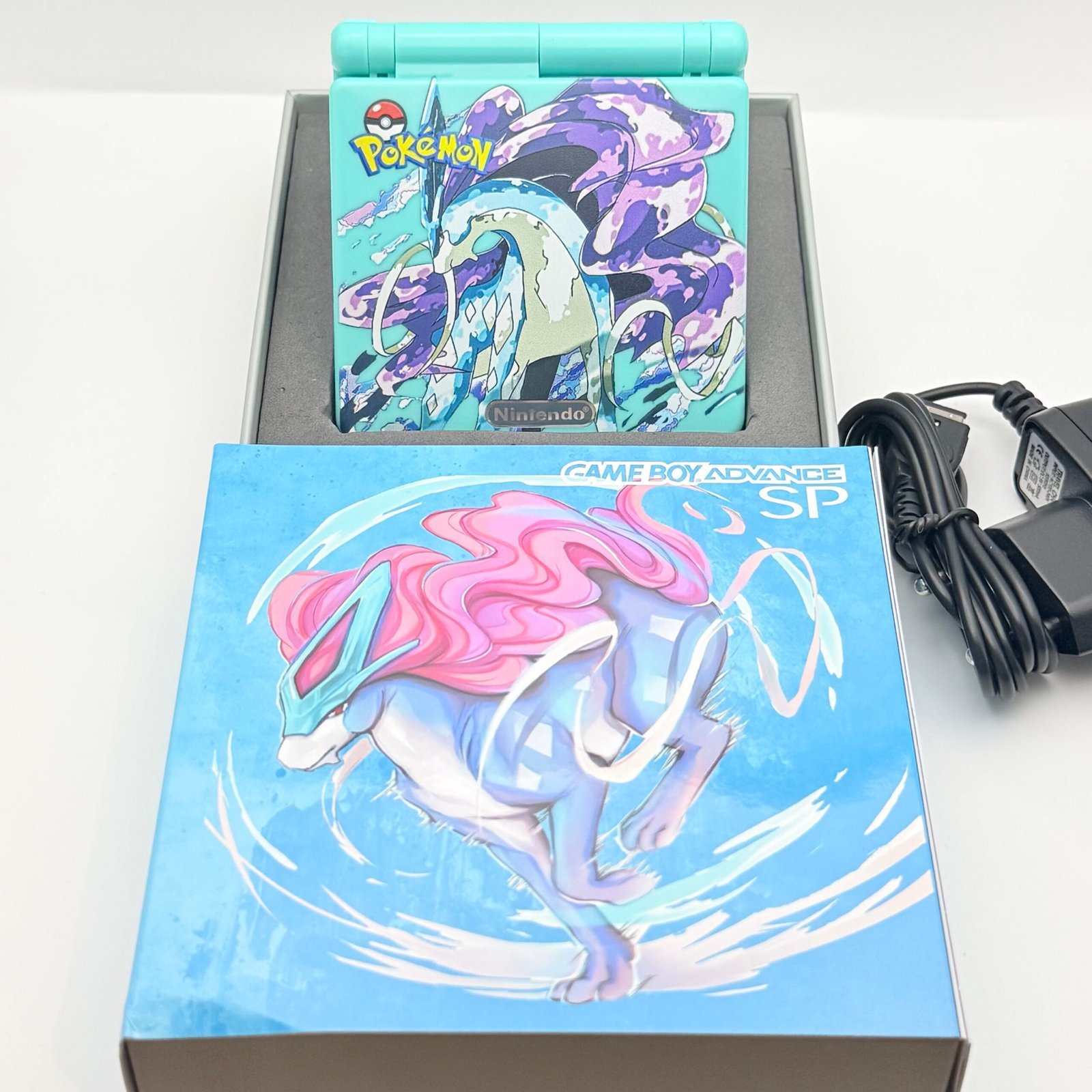 Game Boy Advance SP - IPS V4 - Pokémon Suicune