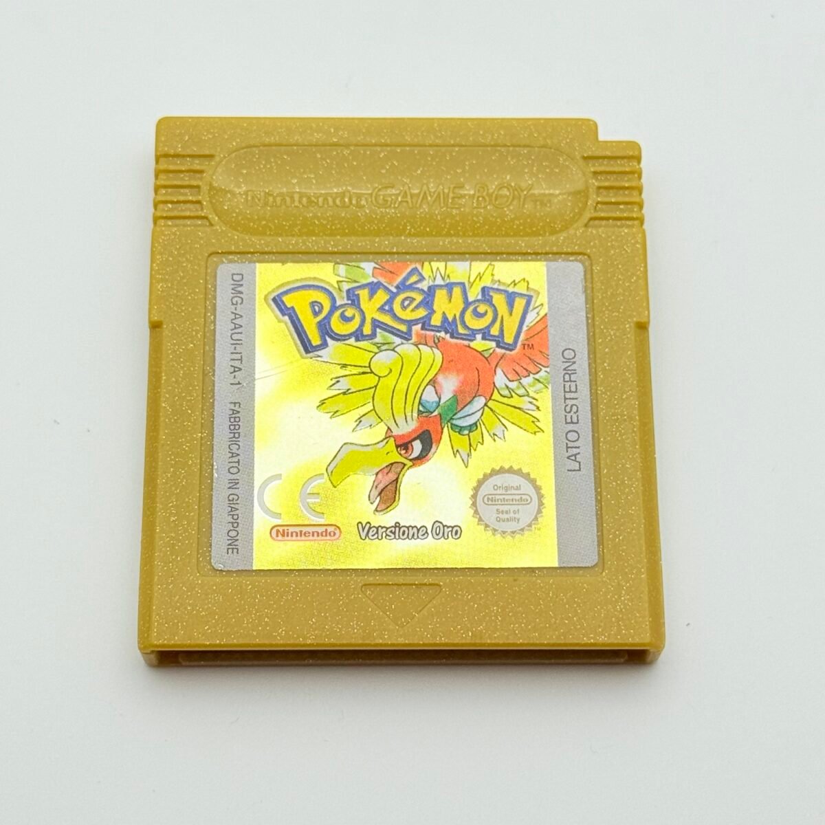 POKÉMON ORO GAME BOY - ORIGINALE ITA - BATTERIA NUOVA - ADESIVO OTTIMO