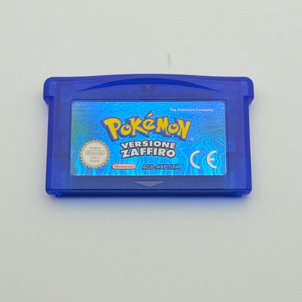 POKÉMON ZAFFIRO GAME BOY - ORIGINALE ITALIANO -BATTERIA NUOVA- ADESIVO OTTIMO