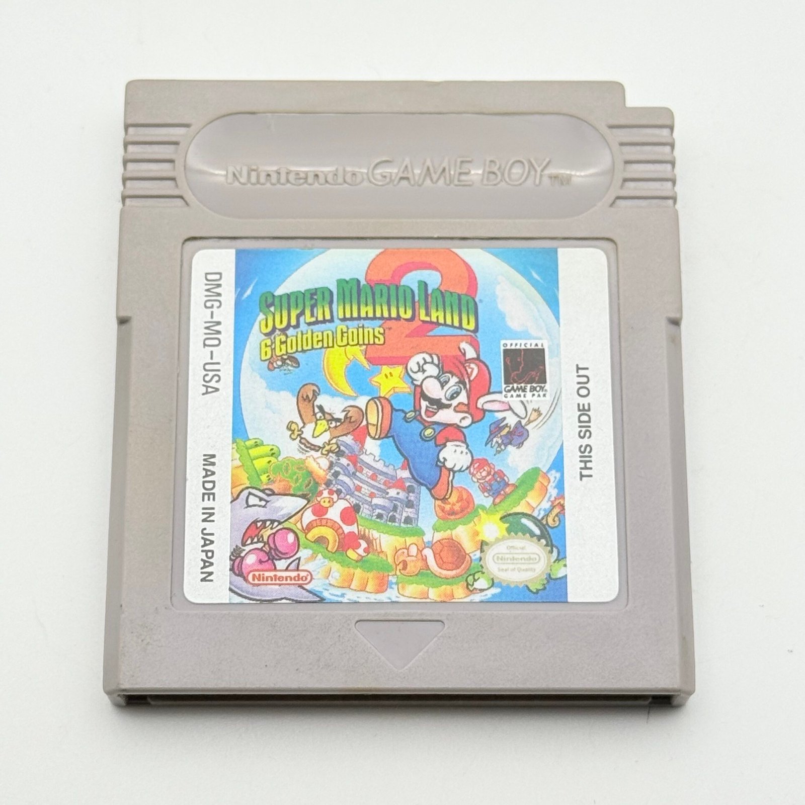 SUPER MARIO LAND 2 NINTENDO GAME BOY - 100% ORIGINALE - BATTERIA NUOVA