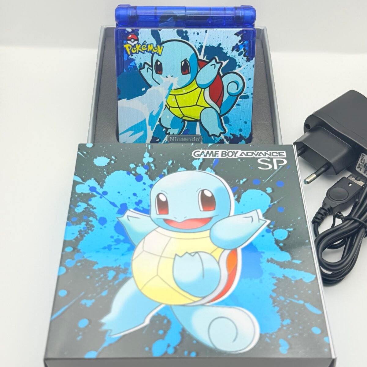 Game Boy Advance SP - IPS V4 - Pokémon Squirtle