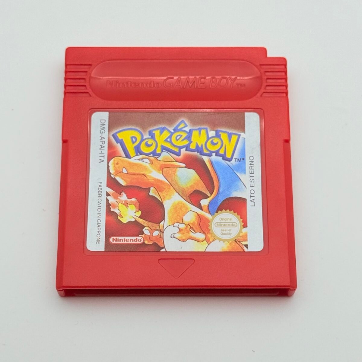 POKÉMON ROSSO ITA - 100% ORIGINALE - BATTERIA ORIGINALE OK - ADESIVO PERFETTO