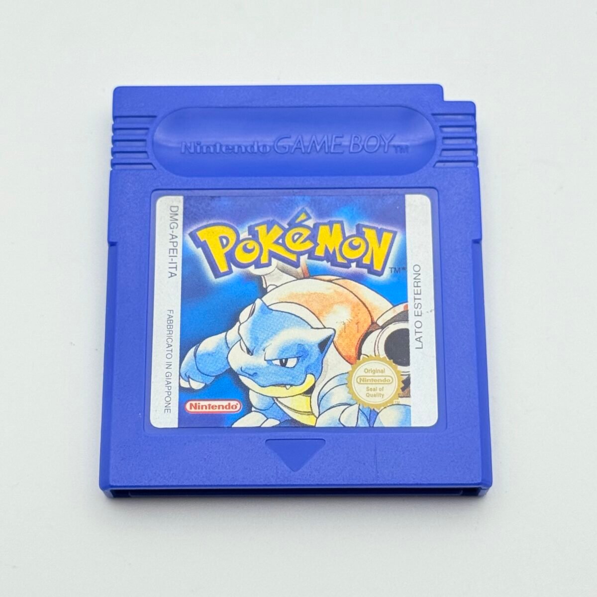 POKEMON BLU GAME BOY - 100% ORIGINALE ITA - BATTERIA INTERNA OK - ADESIVO PERFETTO