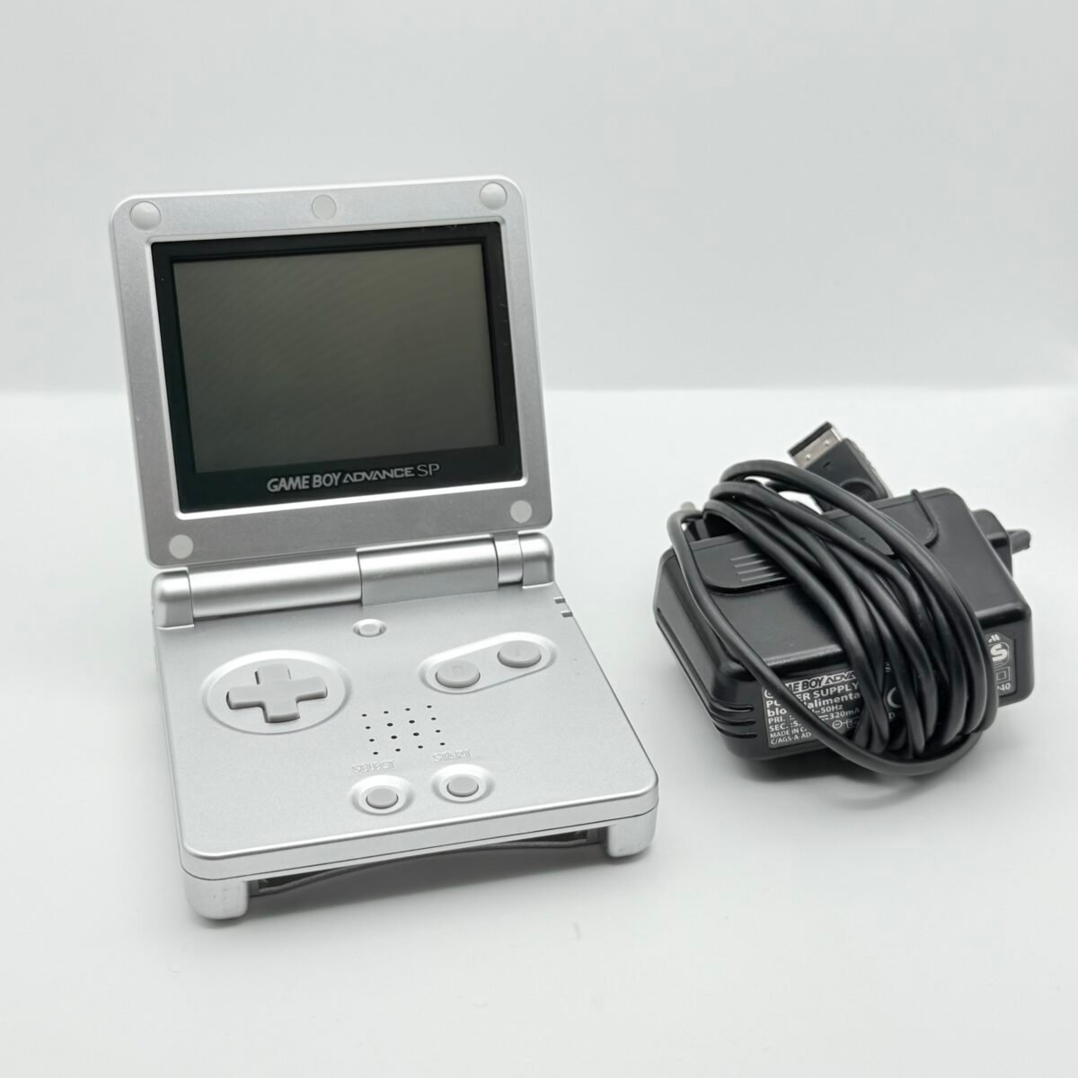 NINTENDO GAME BOY ADVANCE SP - 100% ORIGINALE - STATO FANTASTICO! + CARICATORE