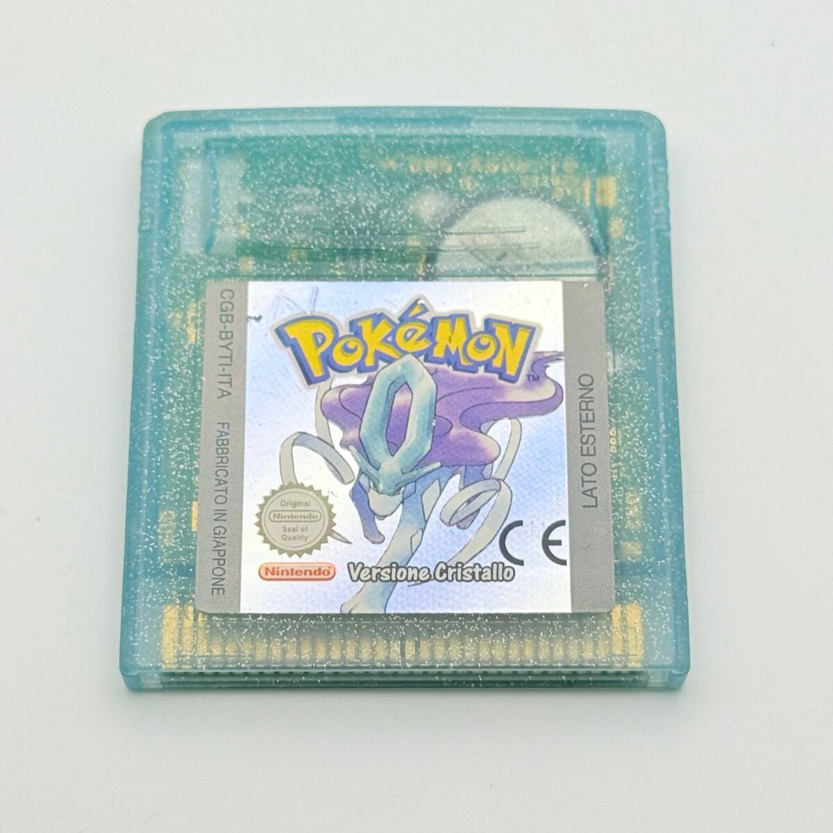 POKÉMON CRISTALLO 100% ORIGINALE - ITA - BATTERIA NUOVA - ADESIVO OTTIMO
