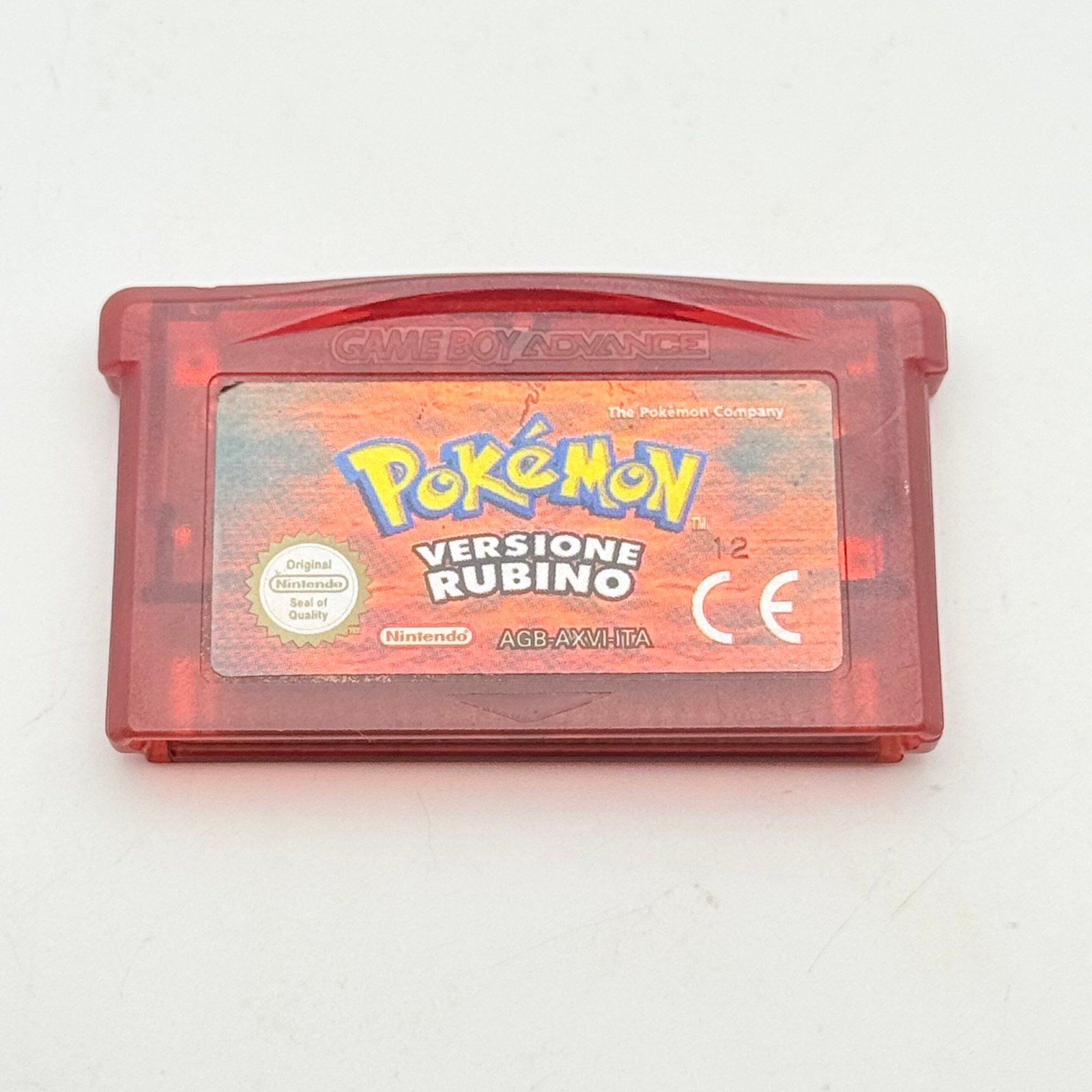 POKÉMON RUBINO GAME BOY - ORIGINALE ITALIANO -BATTERIA NUOVA - ADESIVO OTTIMO