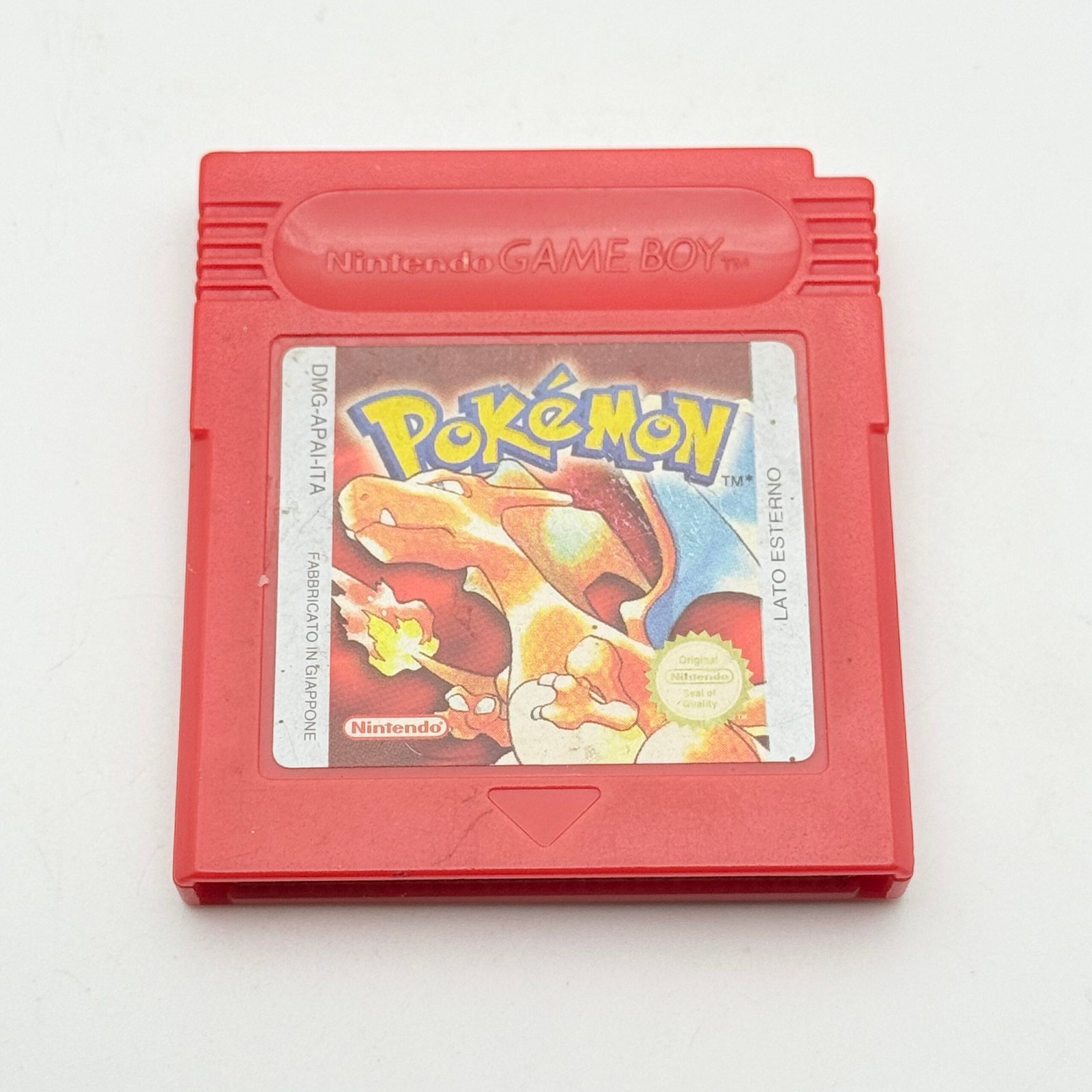 POKÉMON ROSSO GAME BOY - ORIGINALE ITA - BATTERIA ORIGINALE OK- ADESIVO OTTIMO