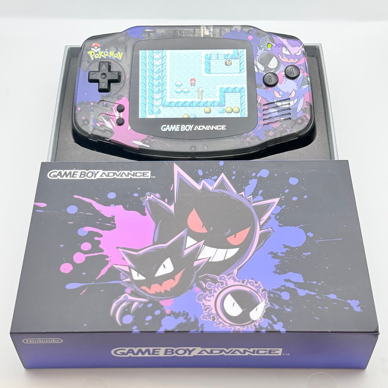 Game Boy Advance - IPS V4 - Gastly Haunter Gengar