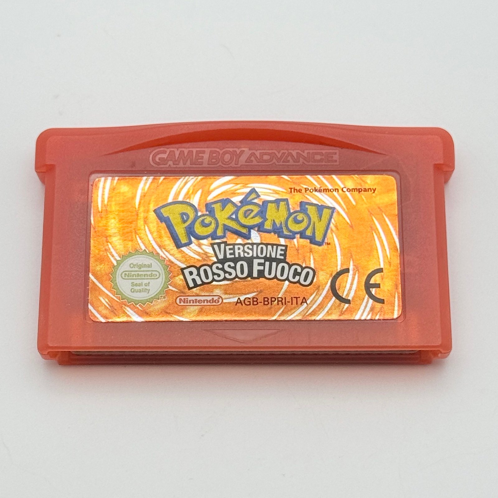 POKÉMON ROSSO FUOCO GAME BOY - ORIGINALE ITA - FUNZIONANTE - ADESIVO PERFETTO