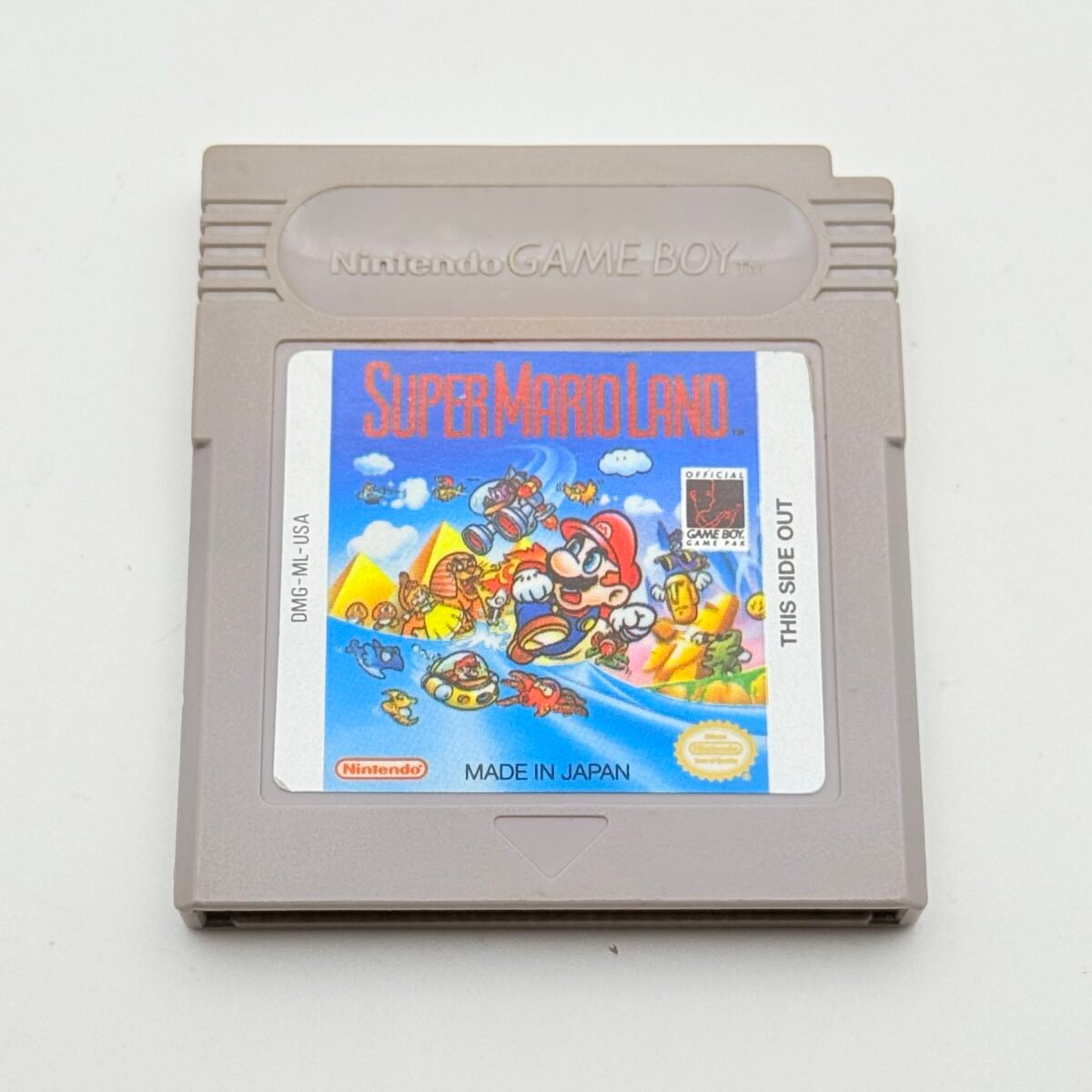 SUPER MARIO LAND - NINTENDO GAME BOY - 100% ORIGINALE - ADESIVO OTTIMO