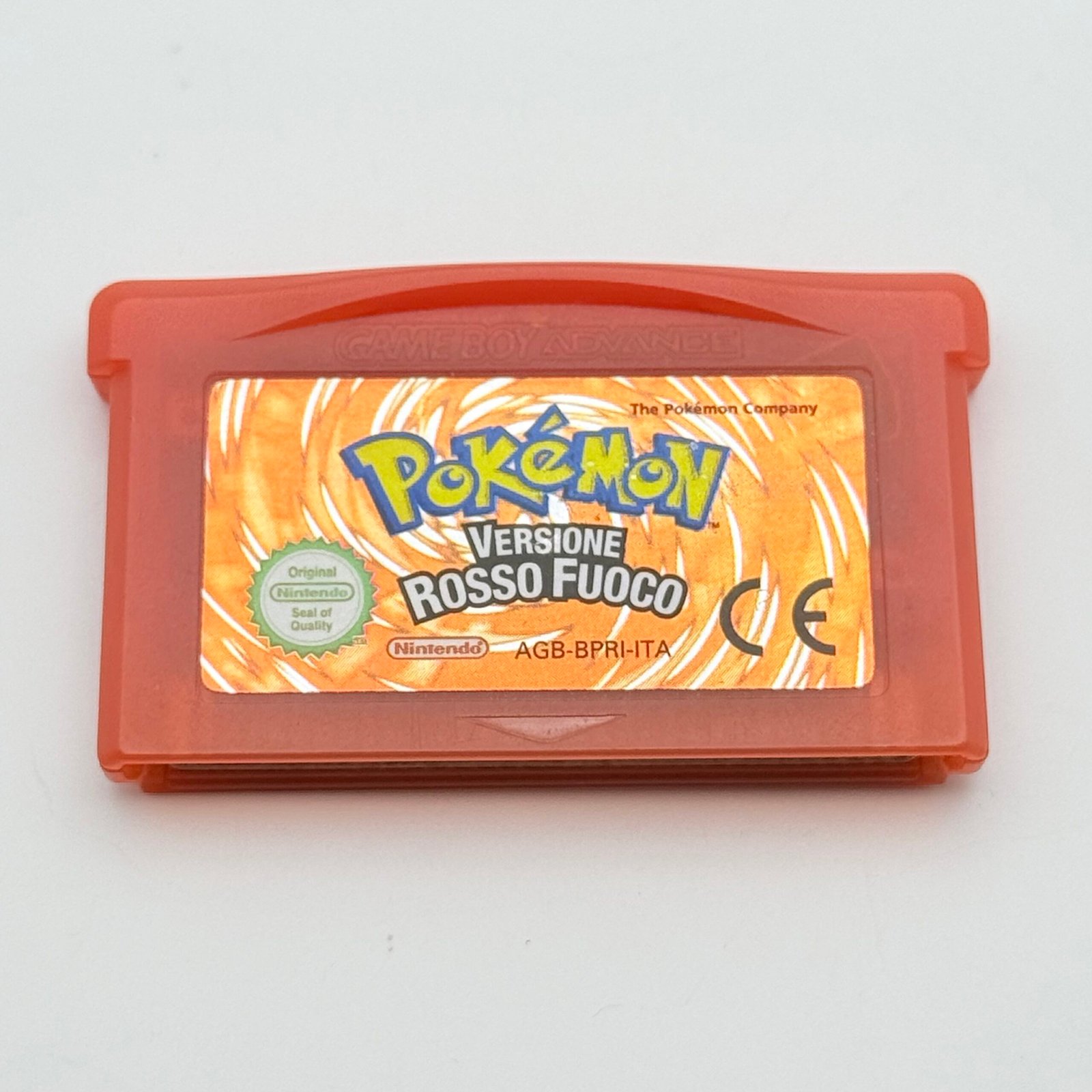 POKÉMON ROSSO FUOCO GAME BOY - ORIGINALE ITA - FUNZIONANTE - ADESIVO OTTIMO +