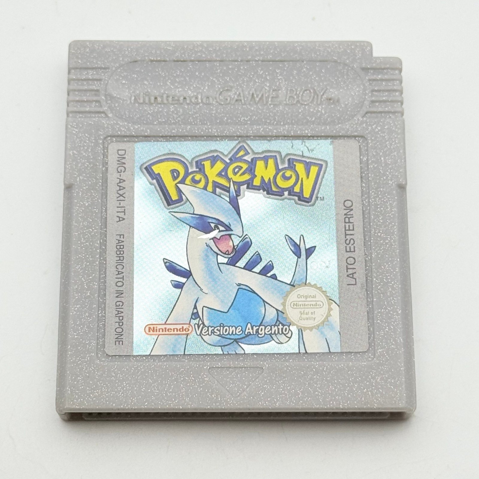 POKEMON ARGENTO GAME BOY - ORIGINALE ITALIANO - BATTERIA NUOVA - ADESIVO OTTIMO