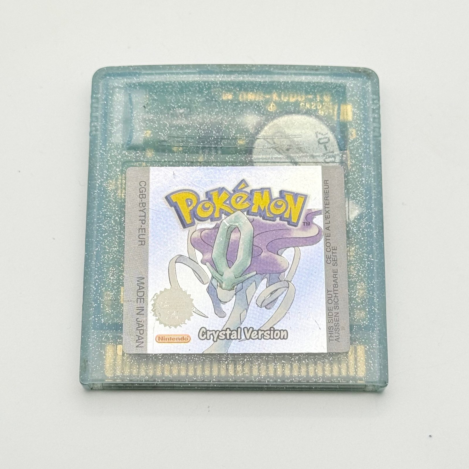 POKEMON CRYSTAL - GAME BOY COLOR - 100% ORIGINAL PAL EUR - NEW BATTERY - ENGLISH