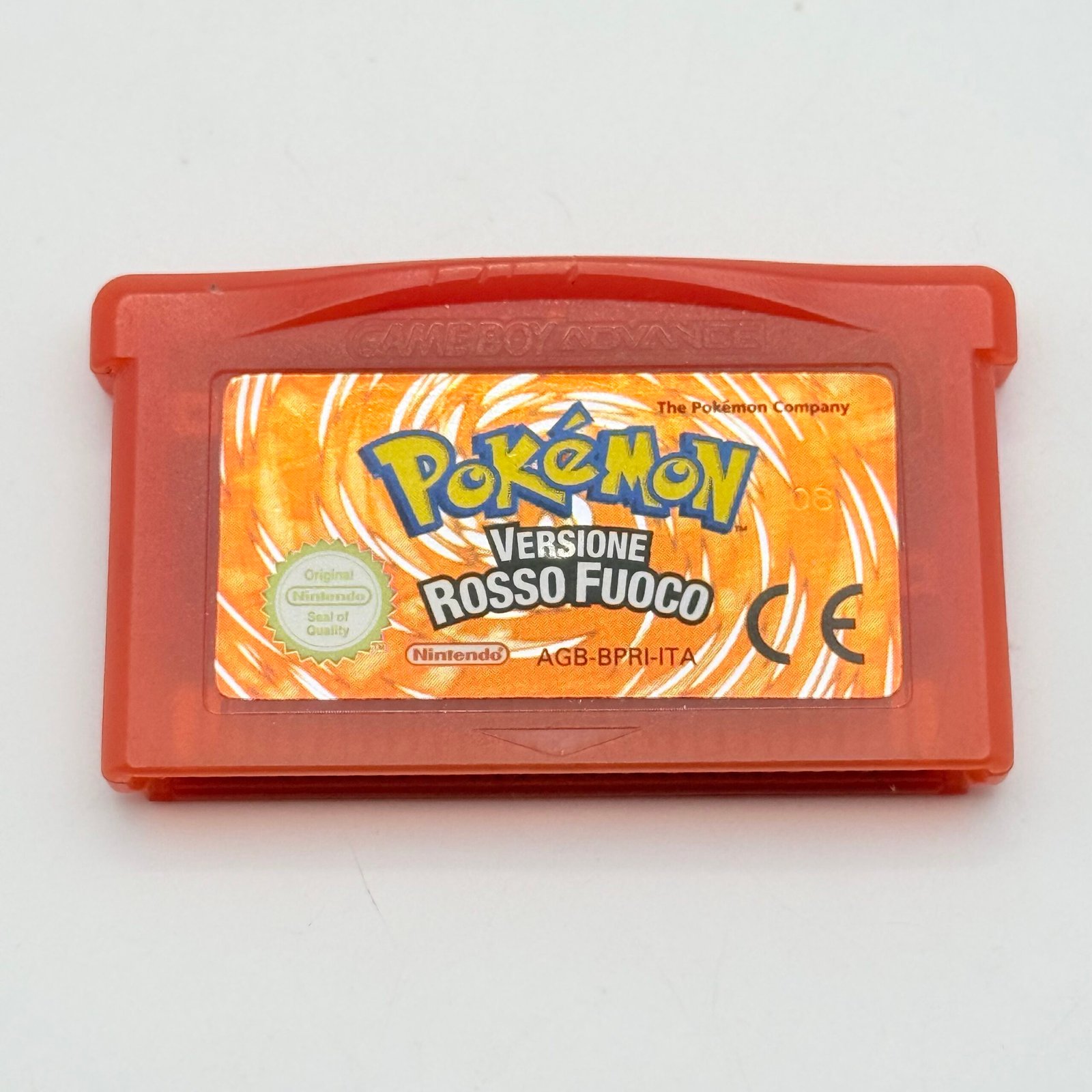 POKÉMON ROSSO FUOCO GAME BOY - ORIGINALE ITA - FUNZIONANTE - ADESIVO PERFETTO