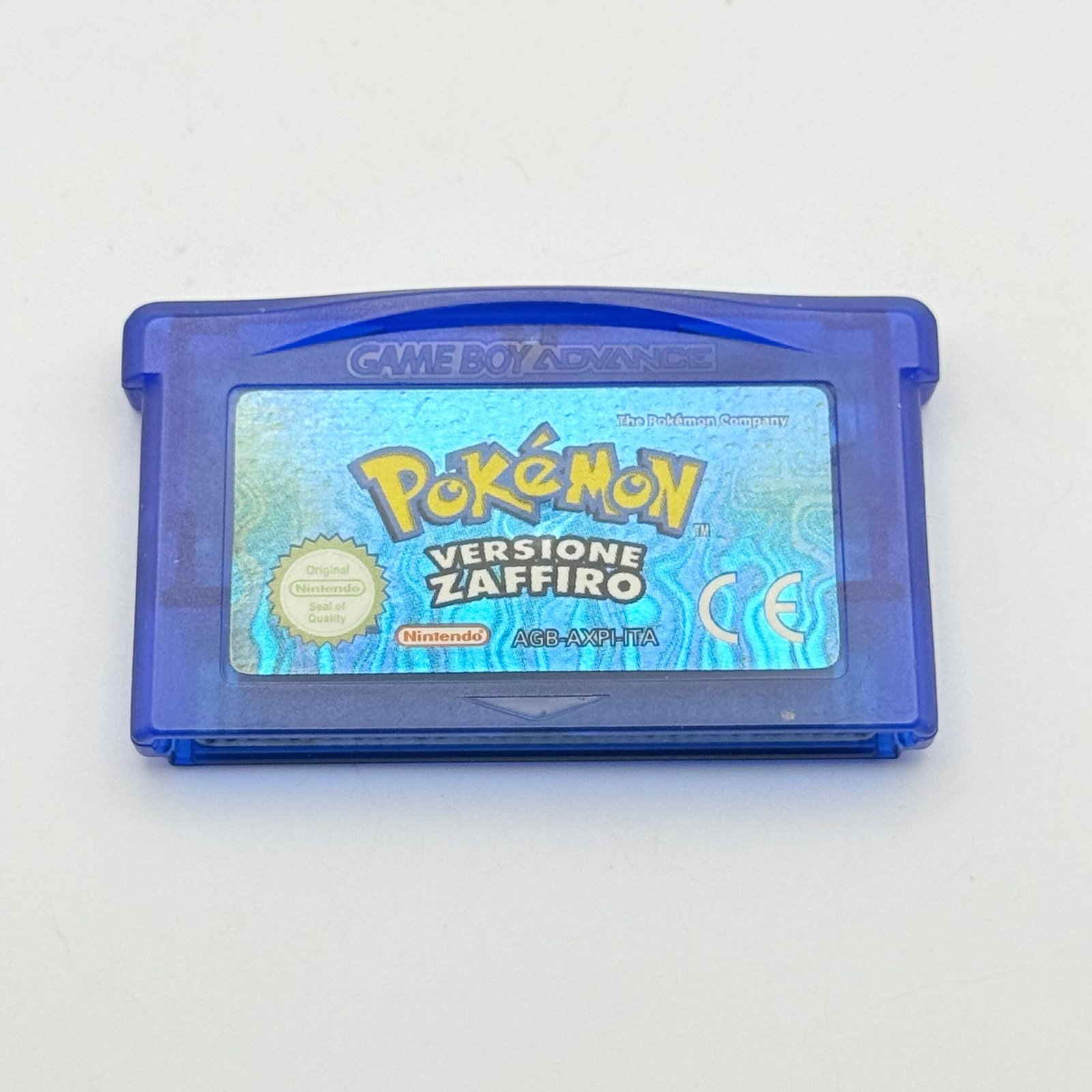 POKÉMON ZAFFIRO GAME BOY - ORIGINALE ITALIANO -BATTERIA NUOVA- ADESIVO PERFETTO